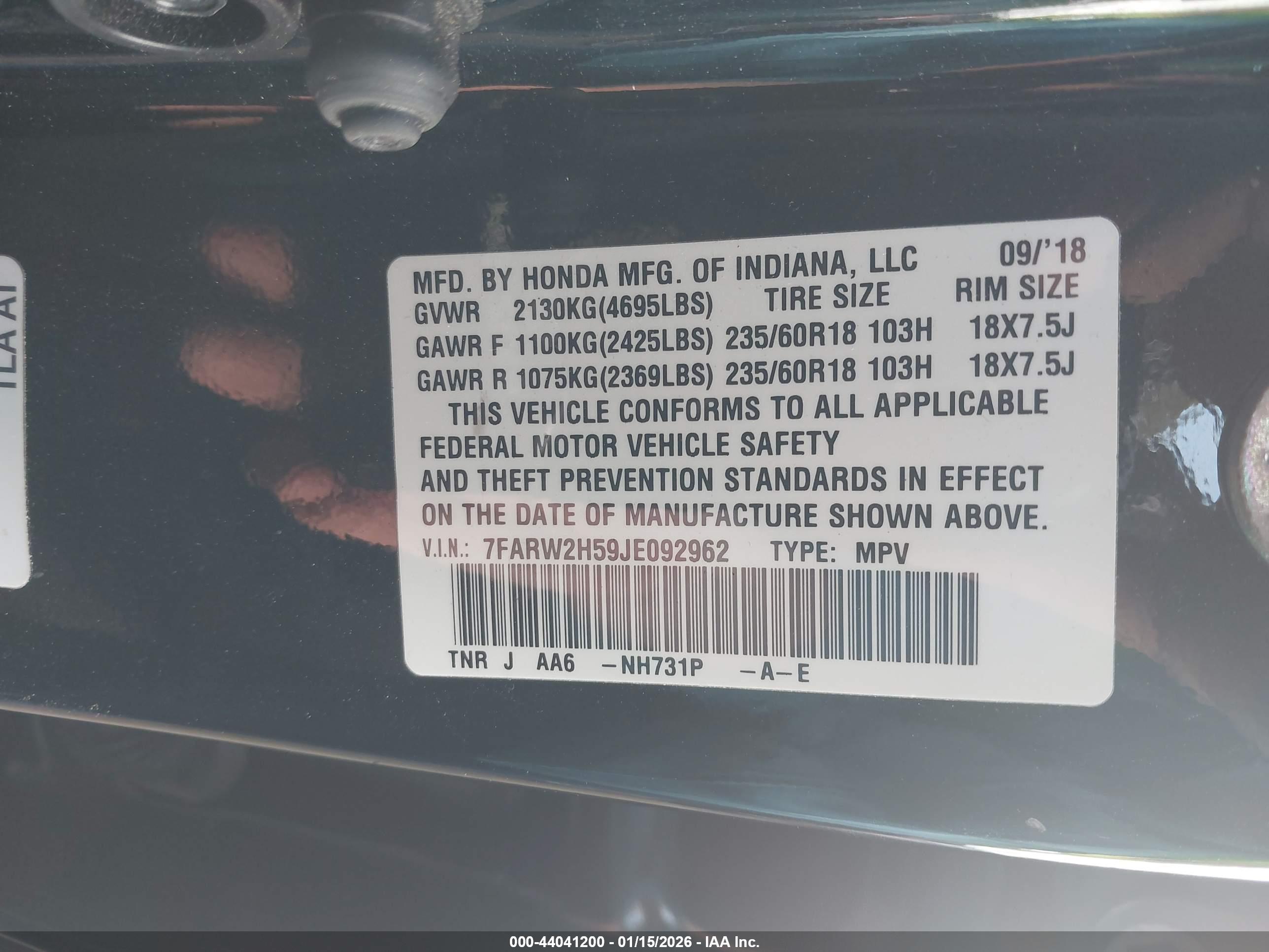 HONDA CR-V image 9