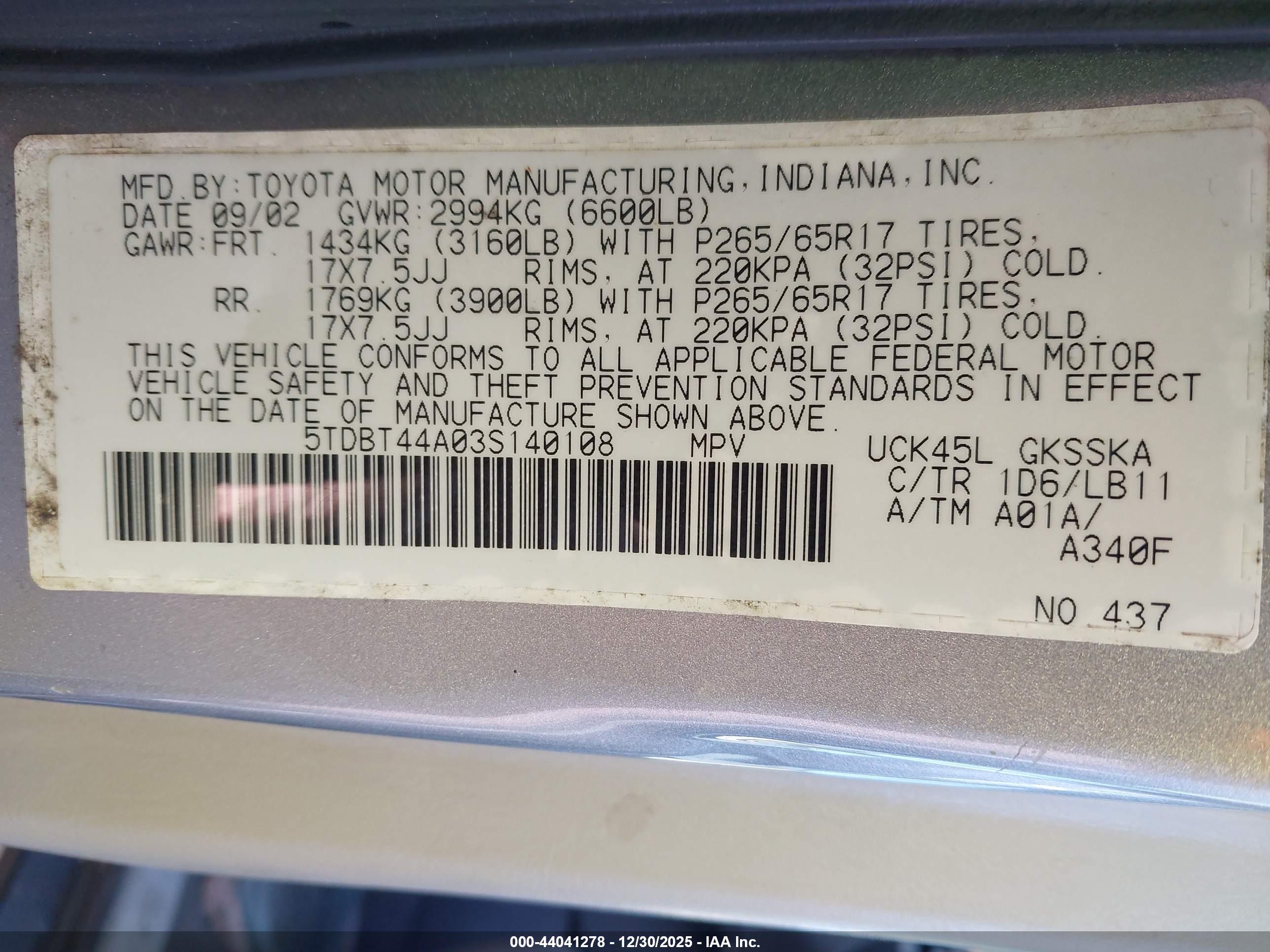 TOYOTA SEQUOIA image 9