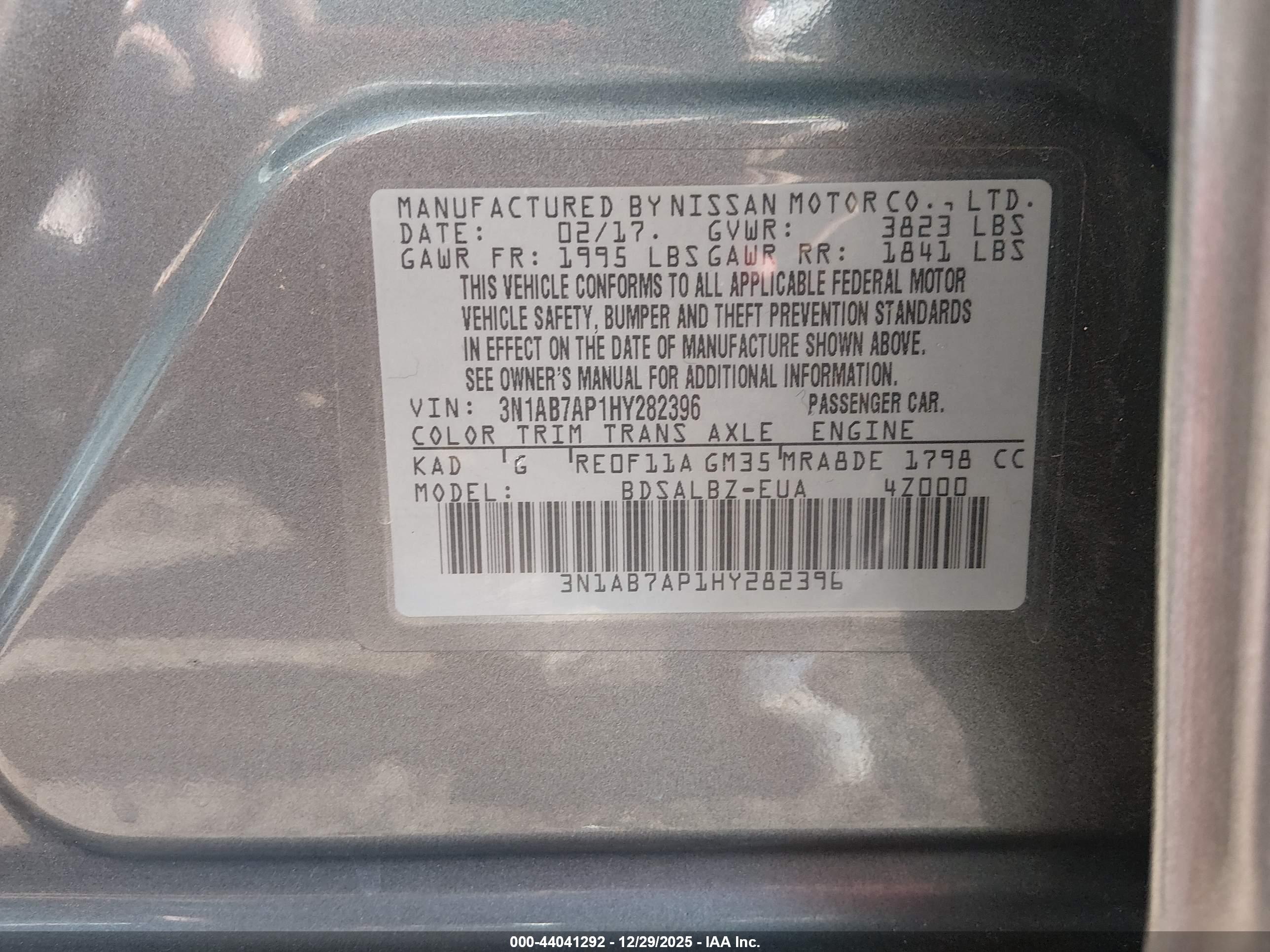 NISSAN SENTRA image 9