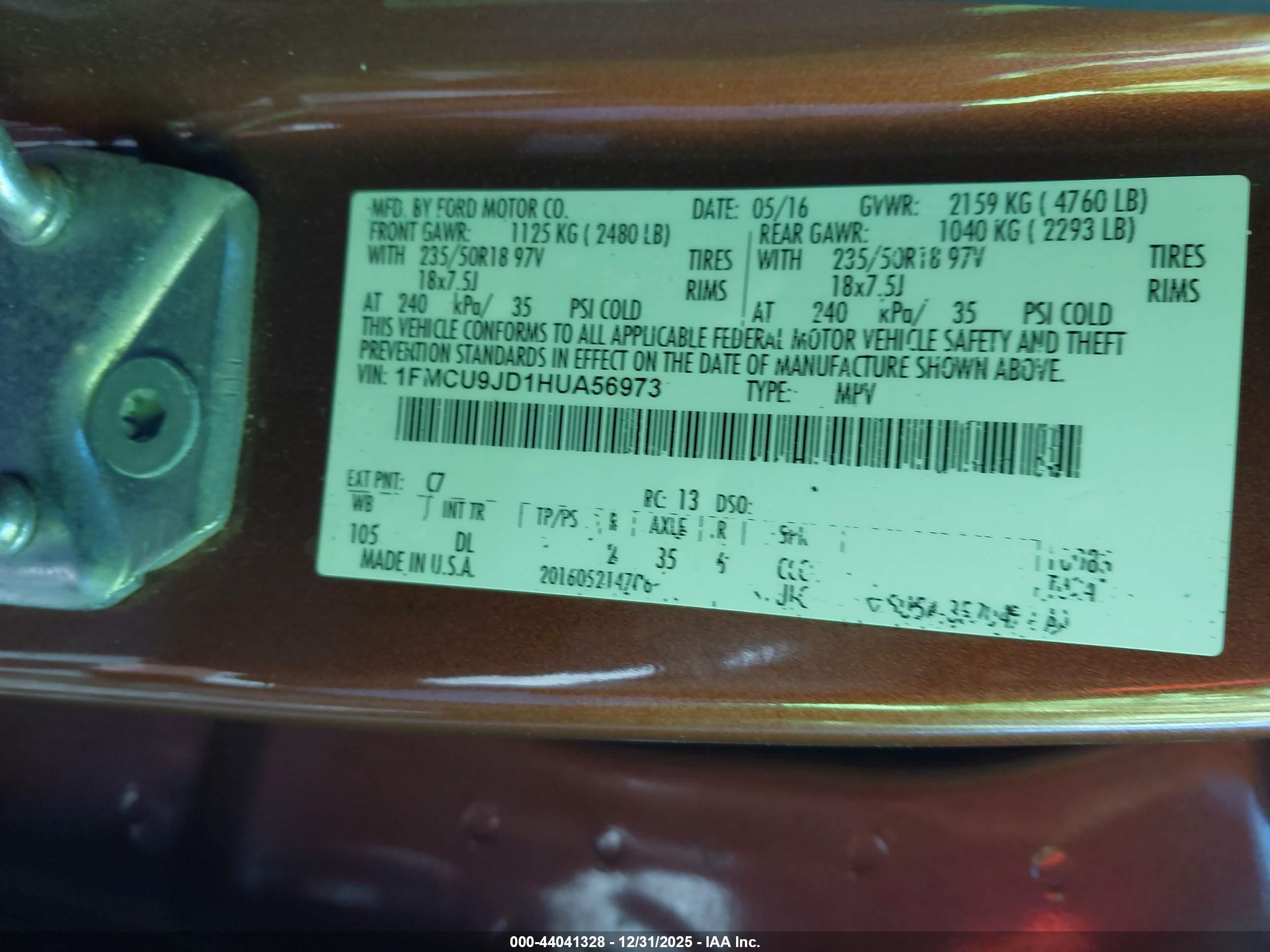 FORD ESCAPE image 9