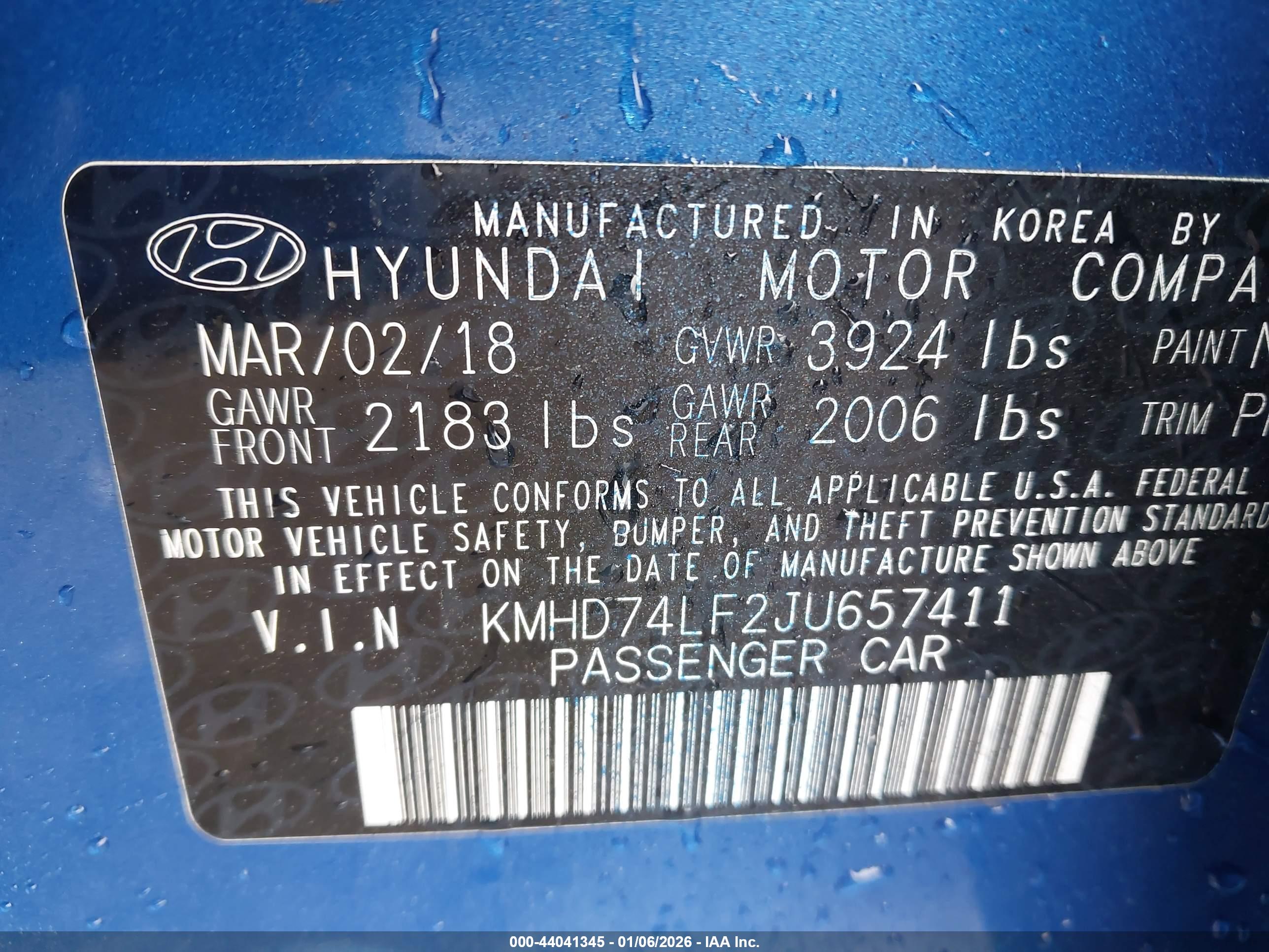 HYUNDAI ELANTRA image 9