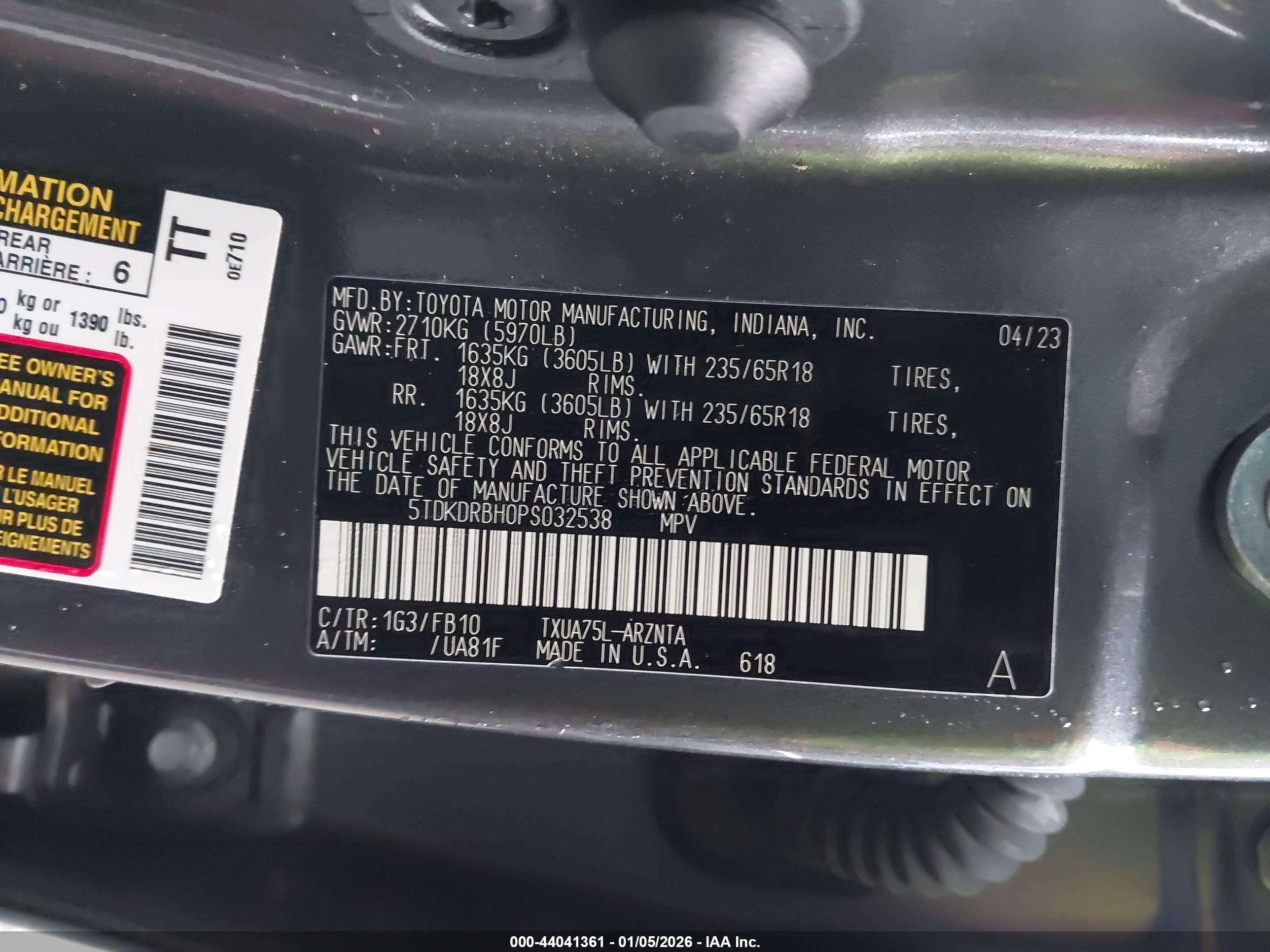 TOYOTA HIGHLANDER image 9