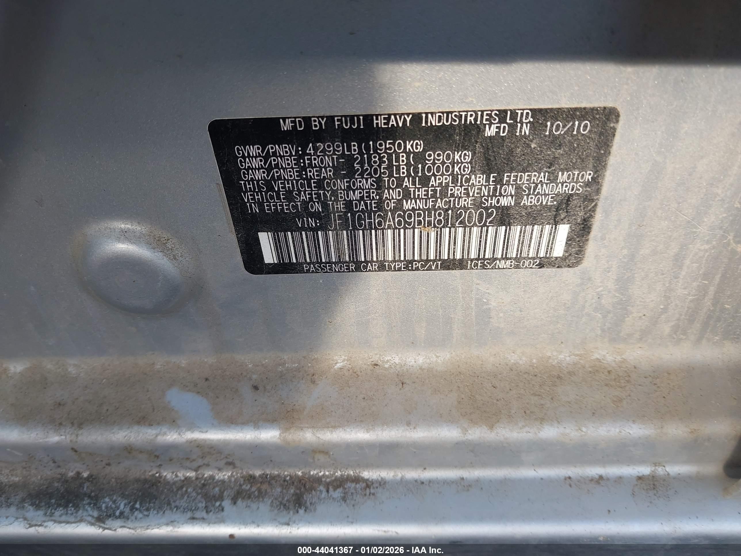 SUBARU IMPREZA image 9