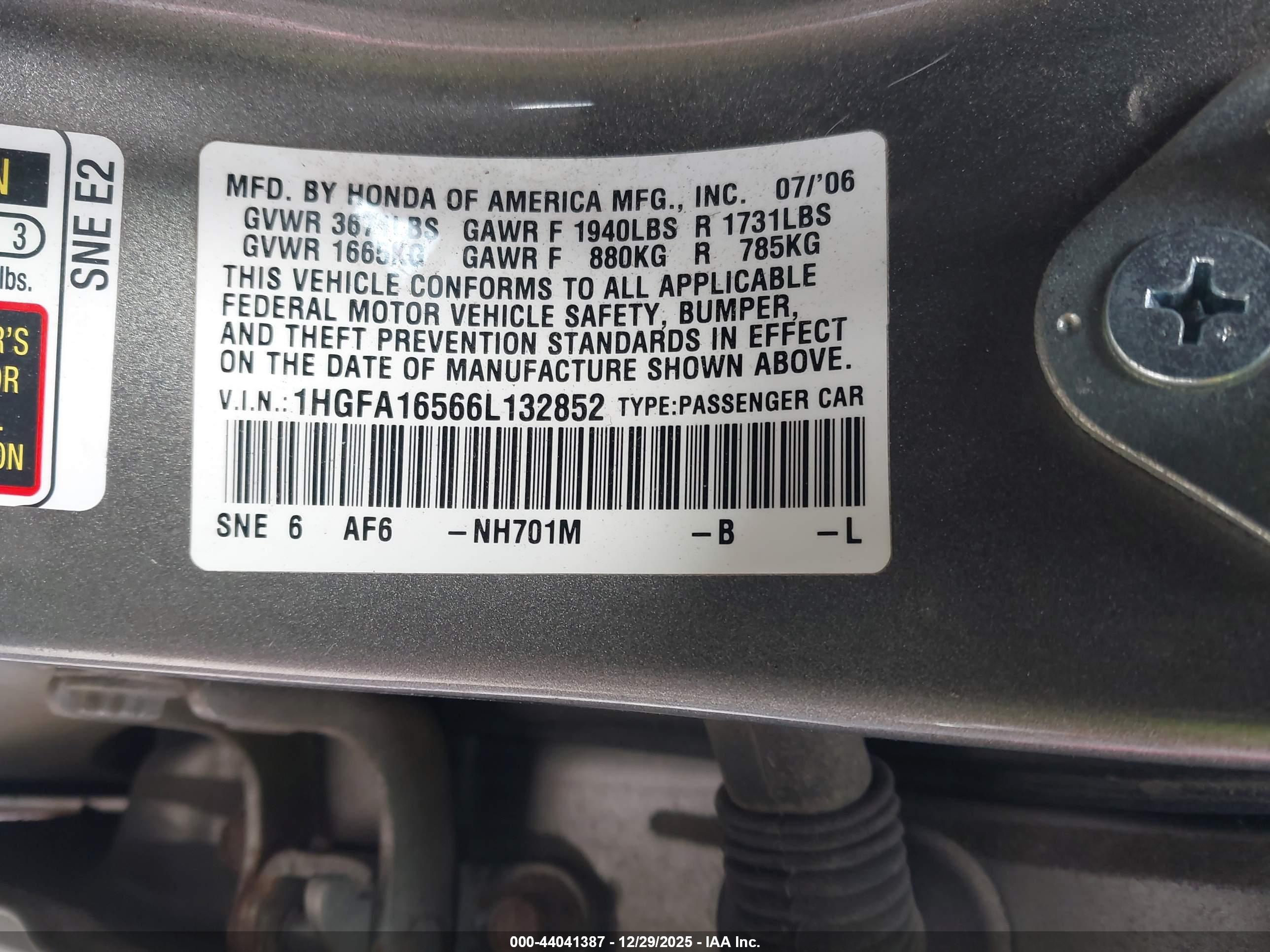 HONDA CIVIC image 9