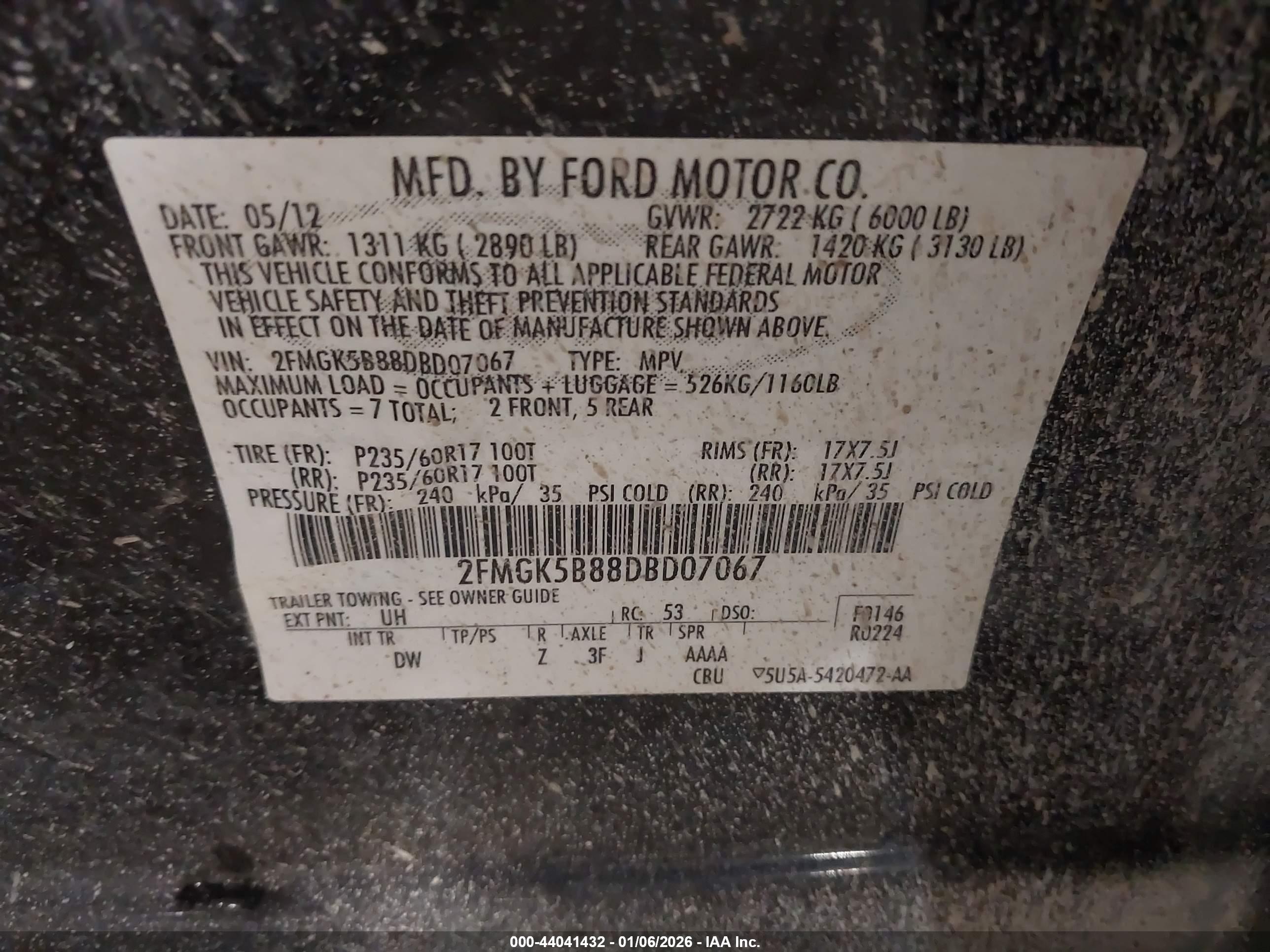 FORD FLEX image 9