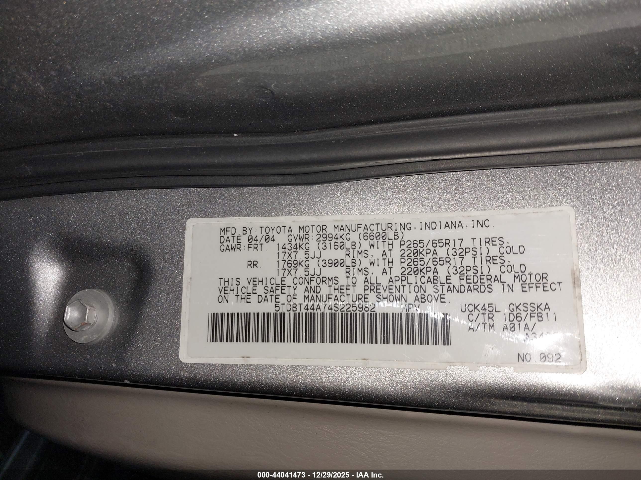 TOYOTA SEQUOIA image 9
