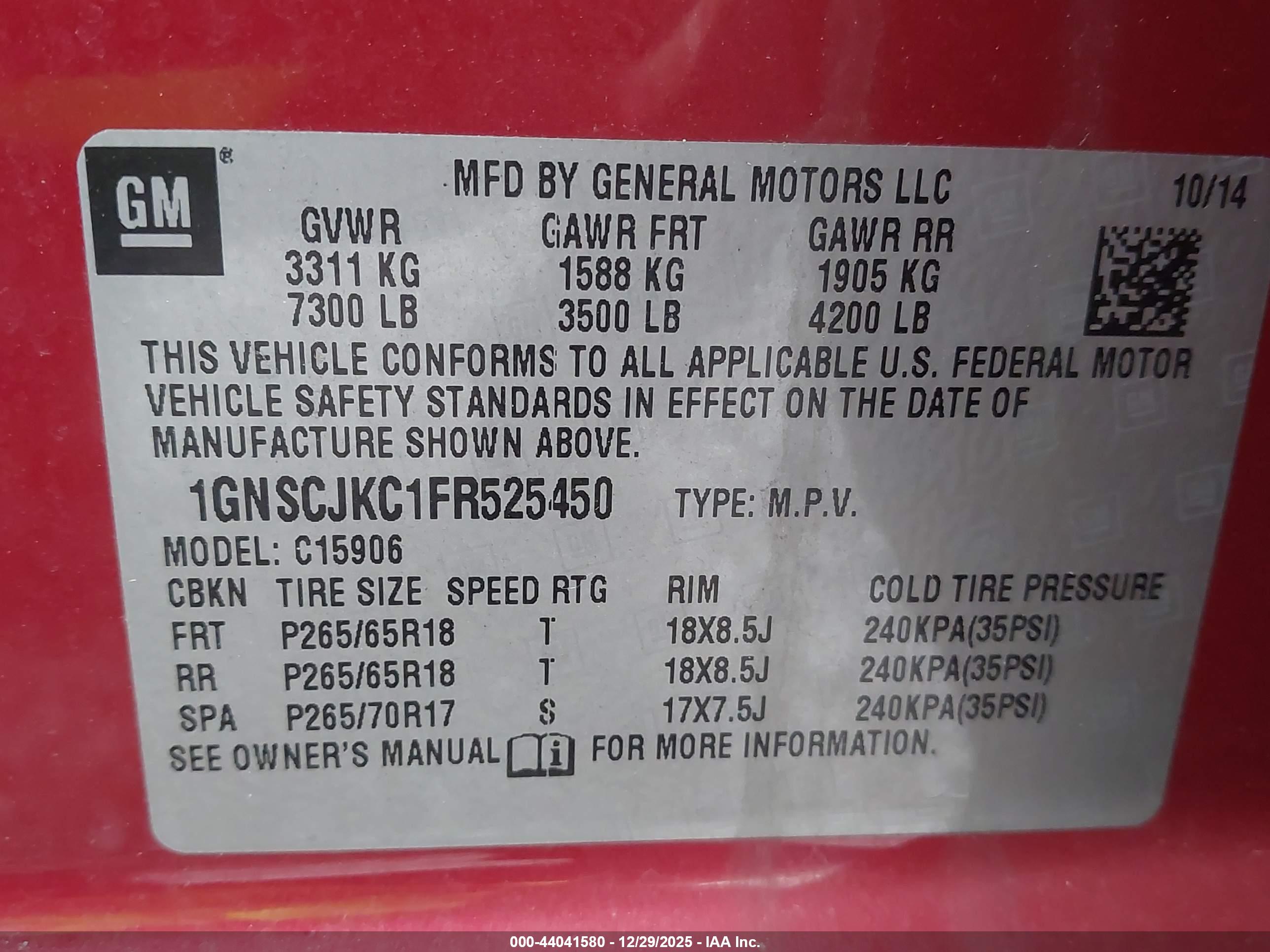 CHEVROLET SUBURBAN image 9