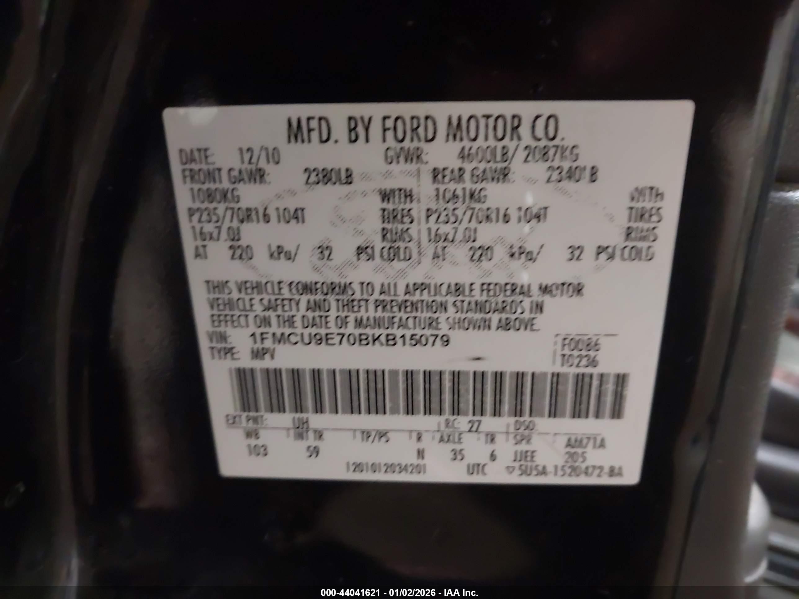 FORD ESCAPE image 9