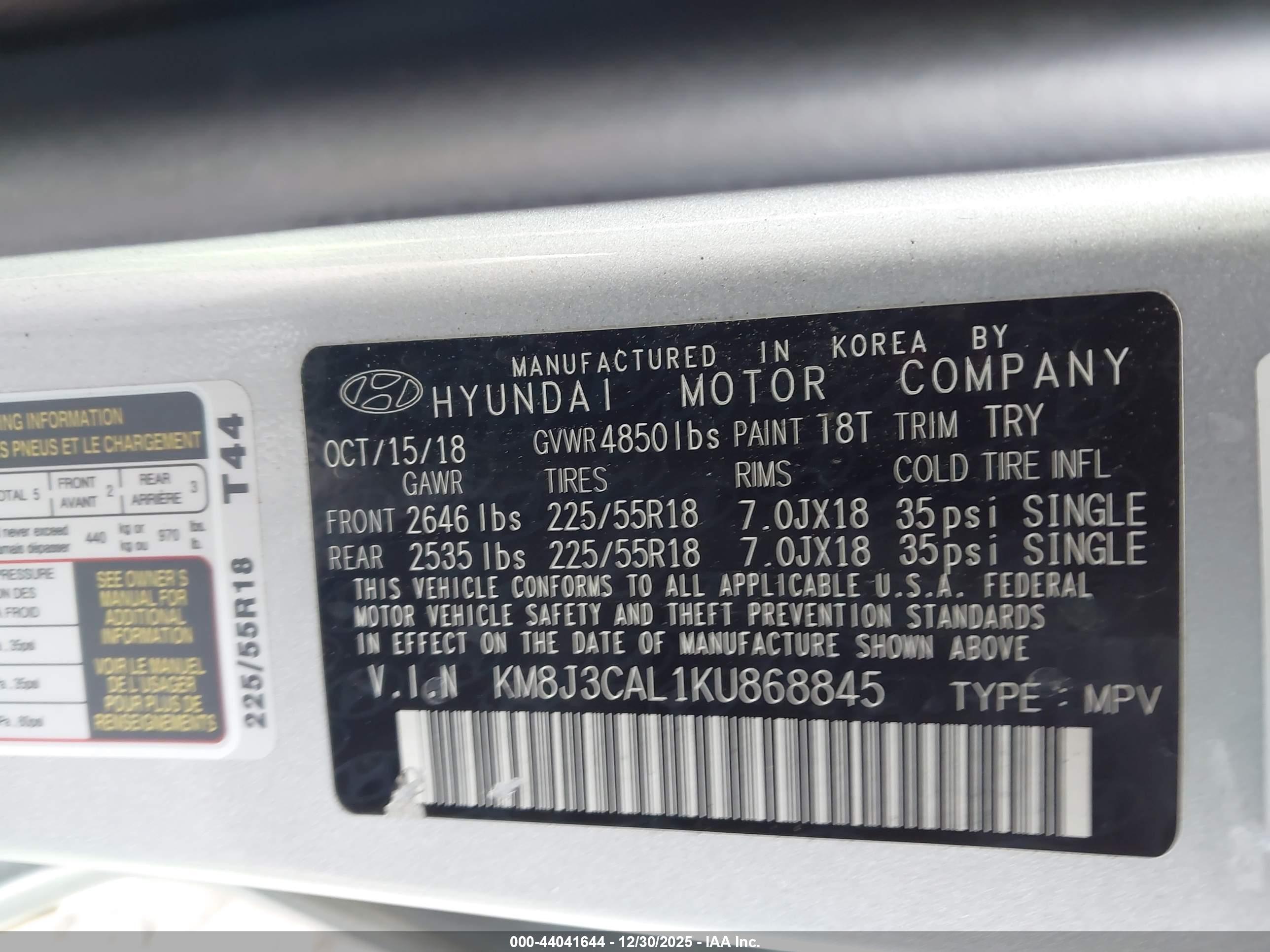 HYUNDAI TUCSON image 9