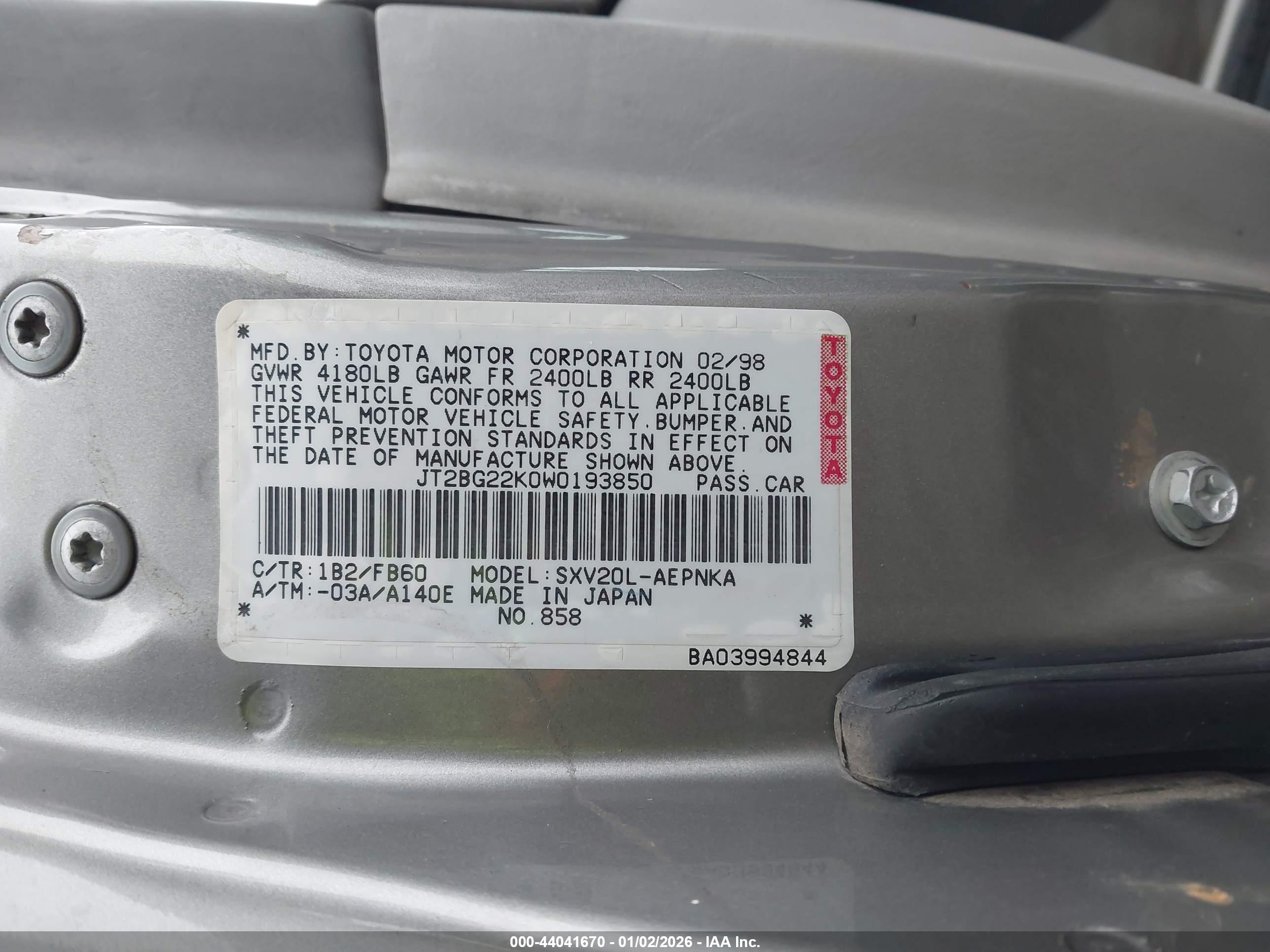 TOYOTA CAMRY image 9