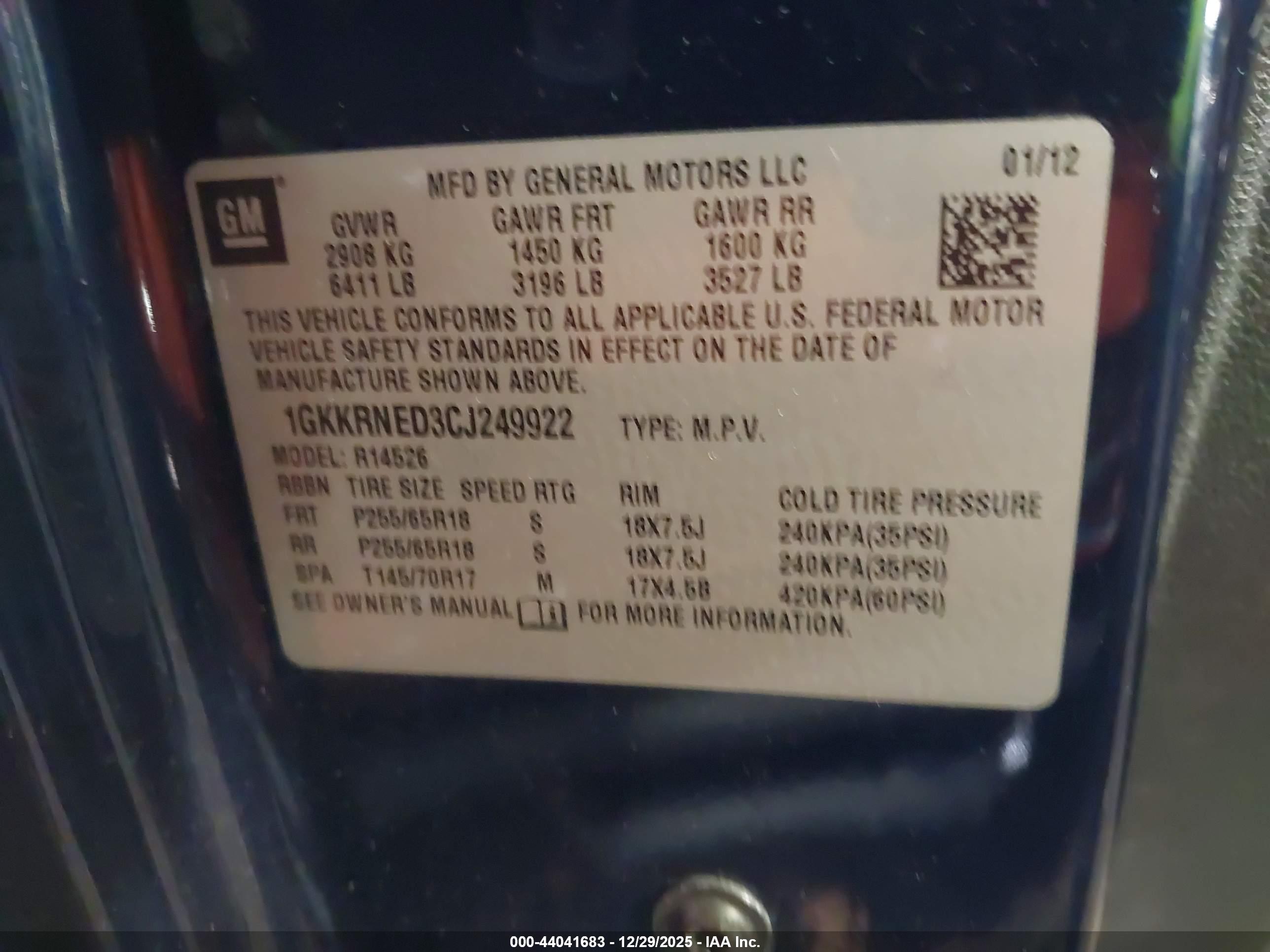 GMC ACADIA image 9