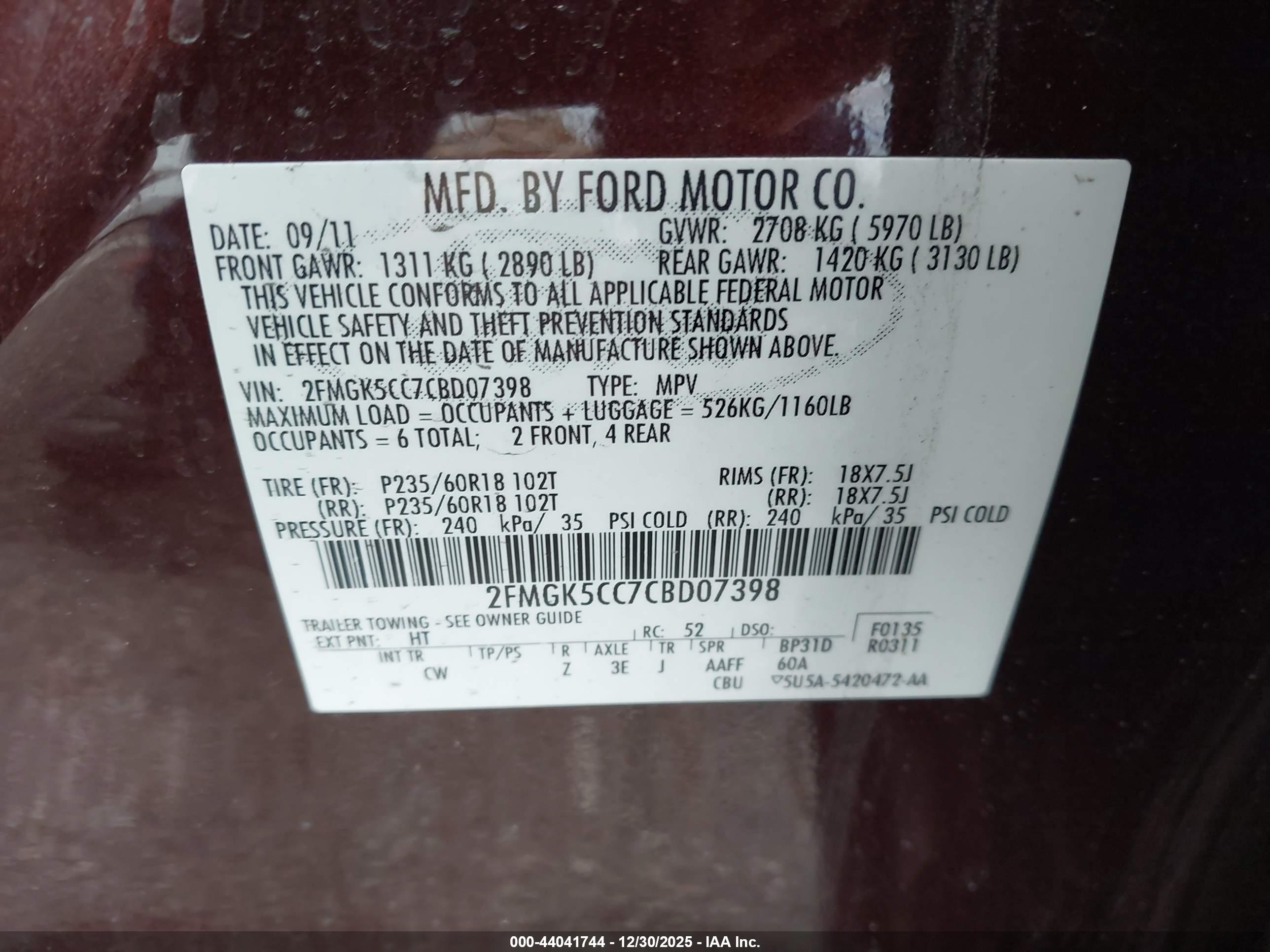 FORD FLEX image 9