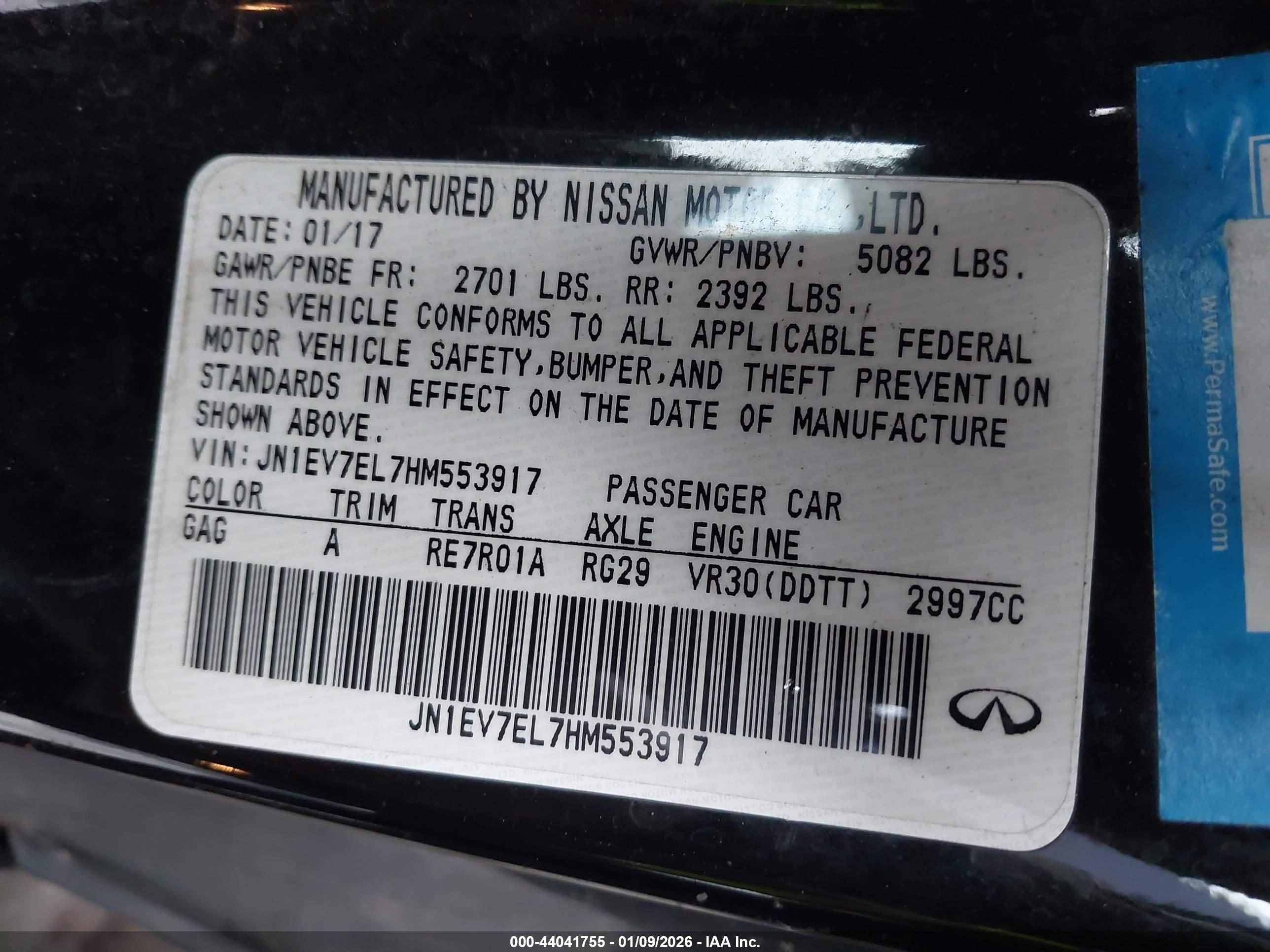 INFINITI Q60 image 9