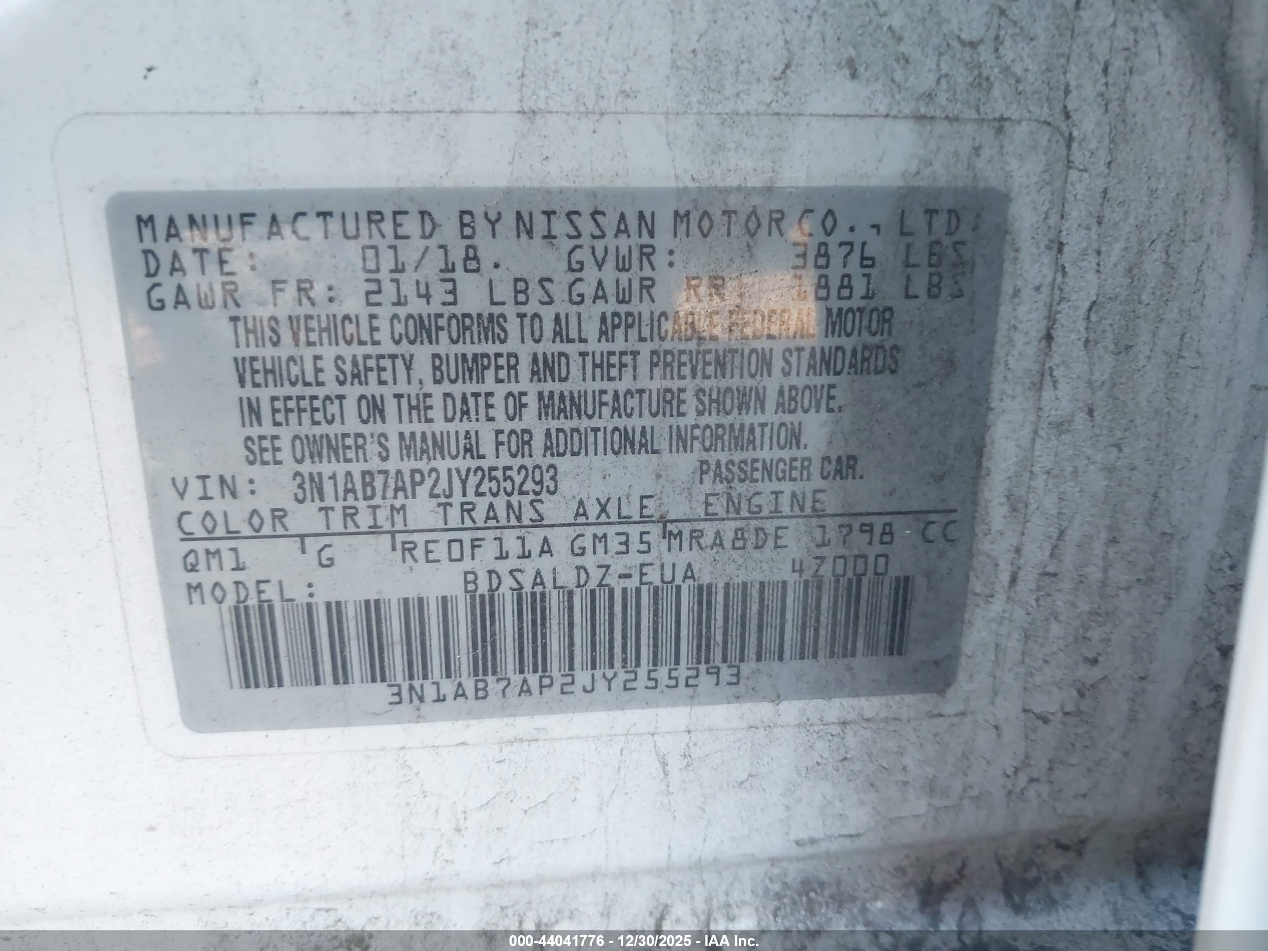NISSAN SENTRA image 9