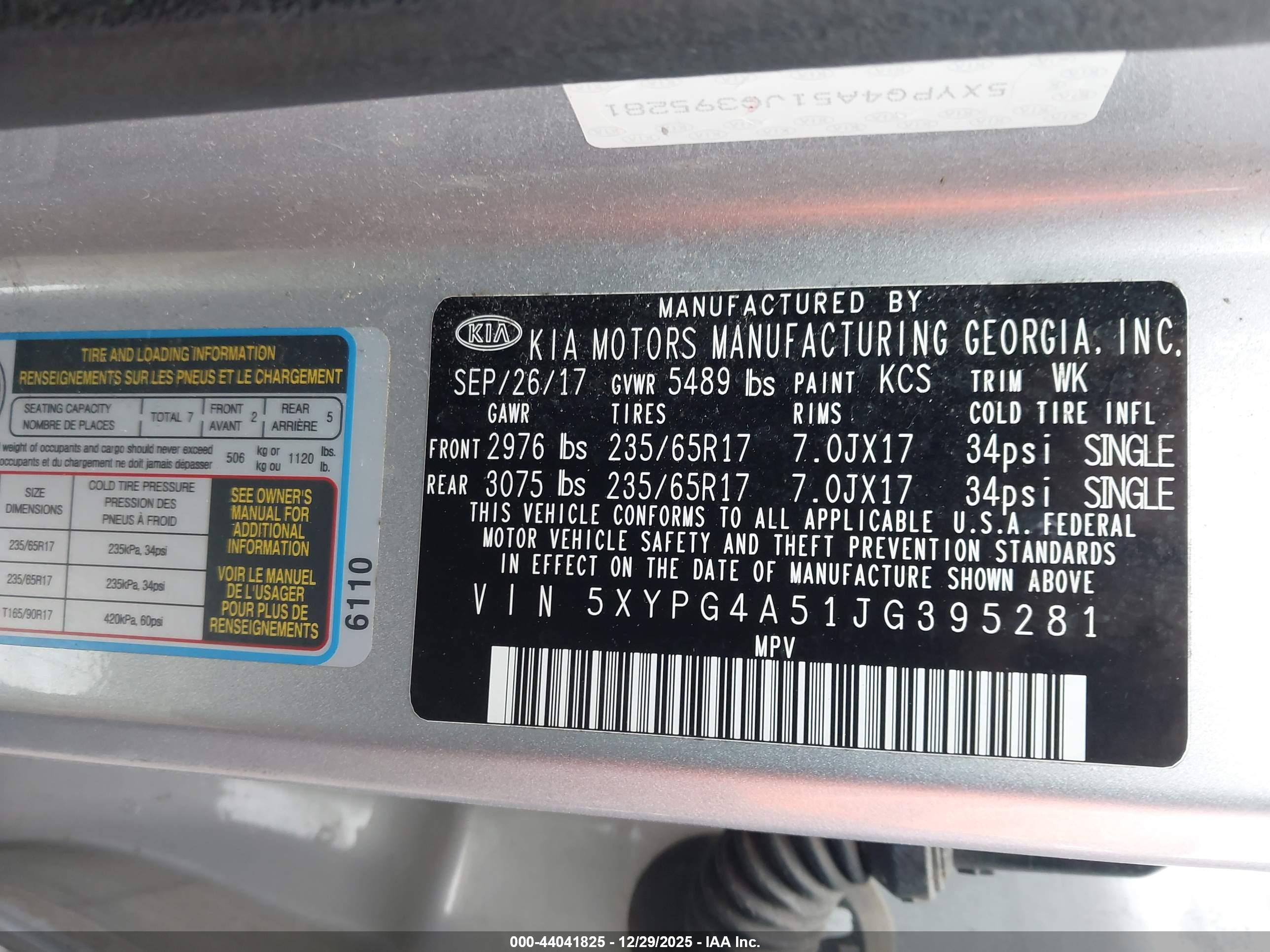 KIA SORENTO image 9