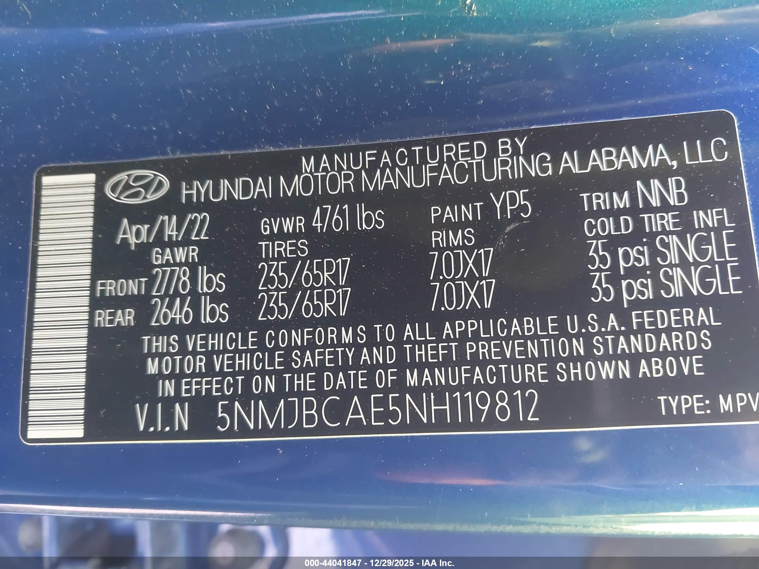 HYUNDAI TUCSON image 9