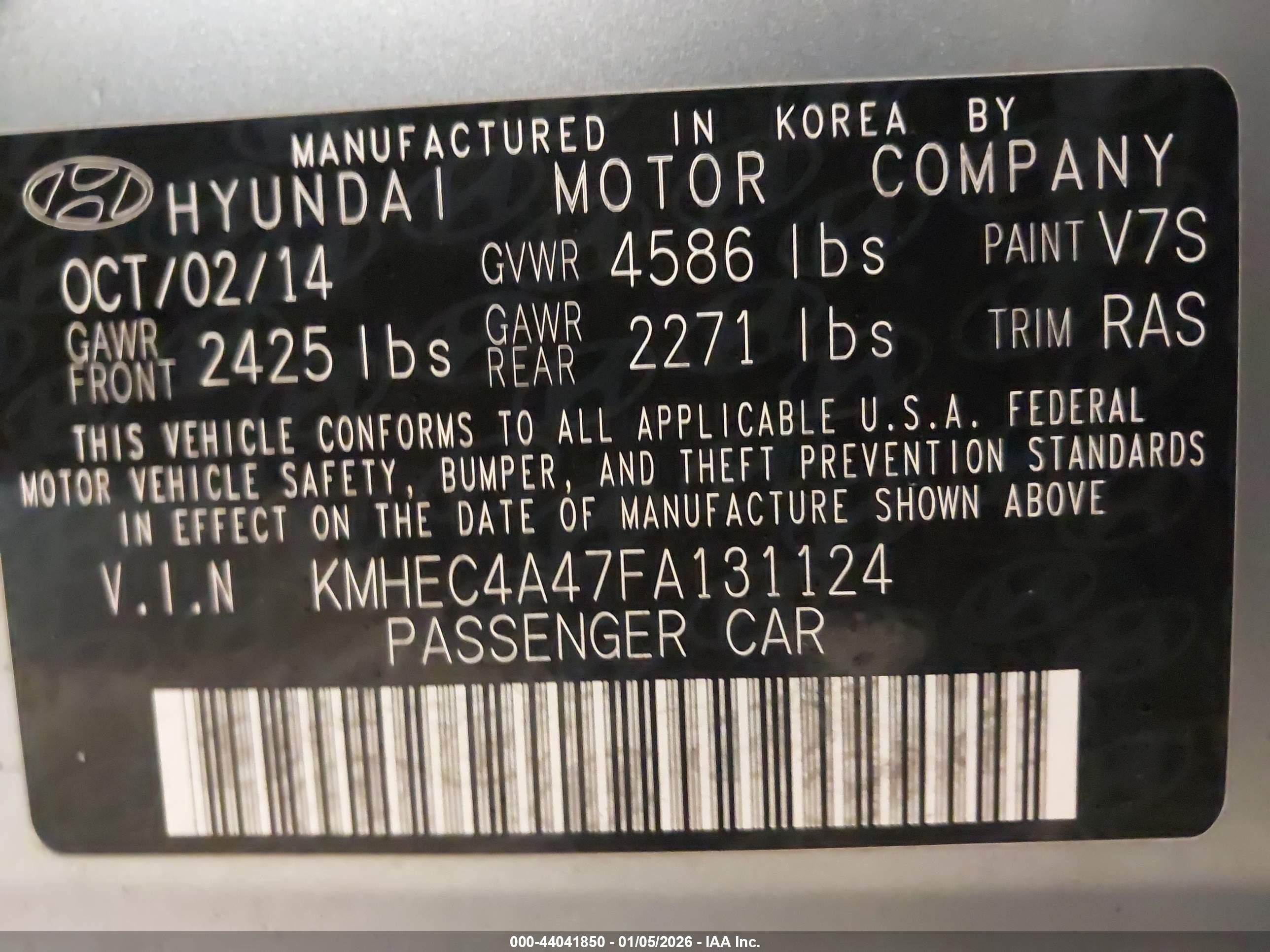 HYUNDAI SONATA image 9