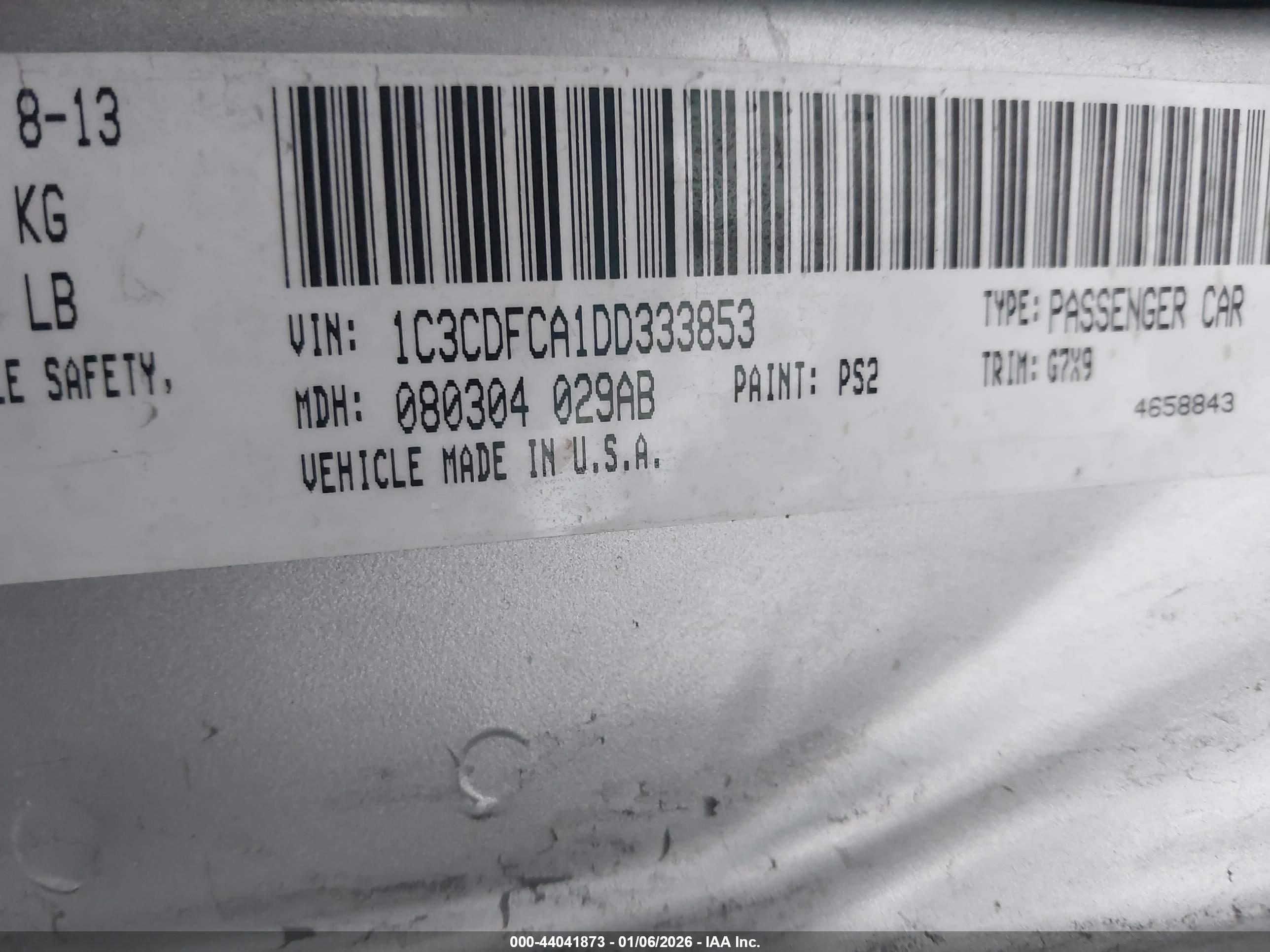 DODGE DART image 9