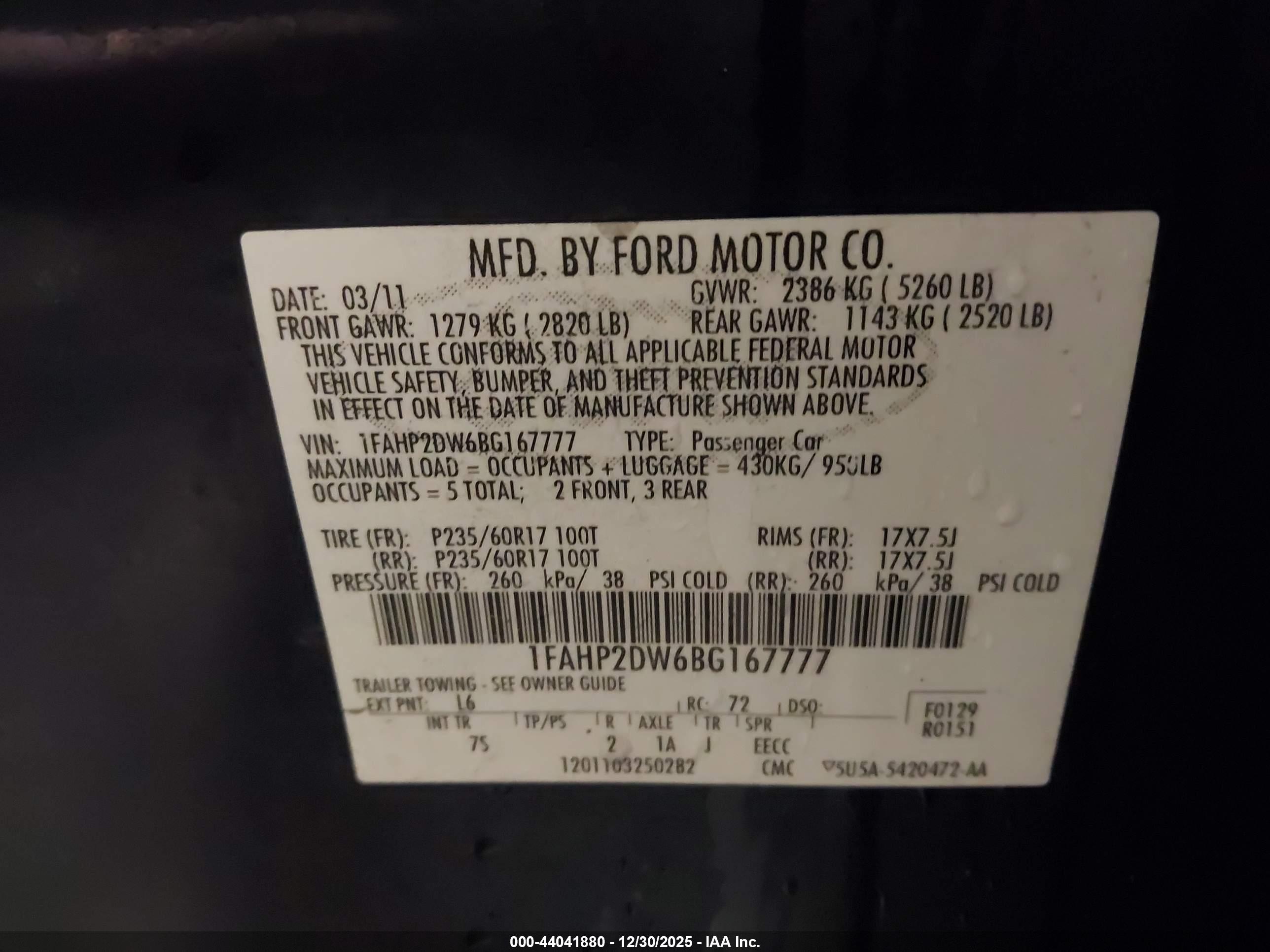 FORD TAURUS image 9
