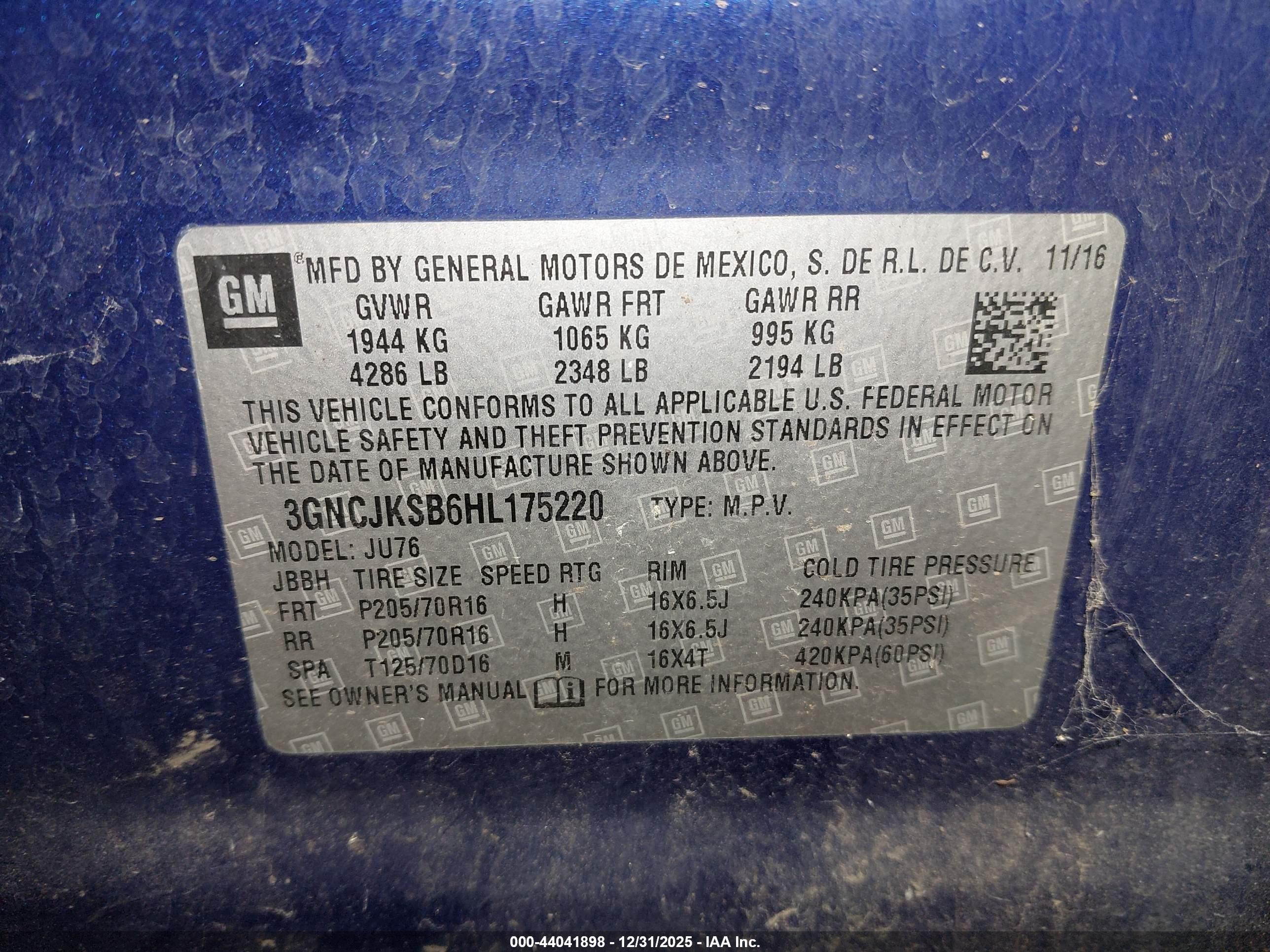 CHEVROLET TRAX image 9