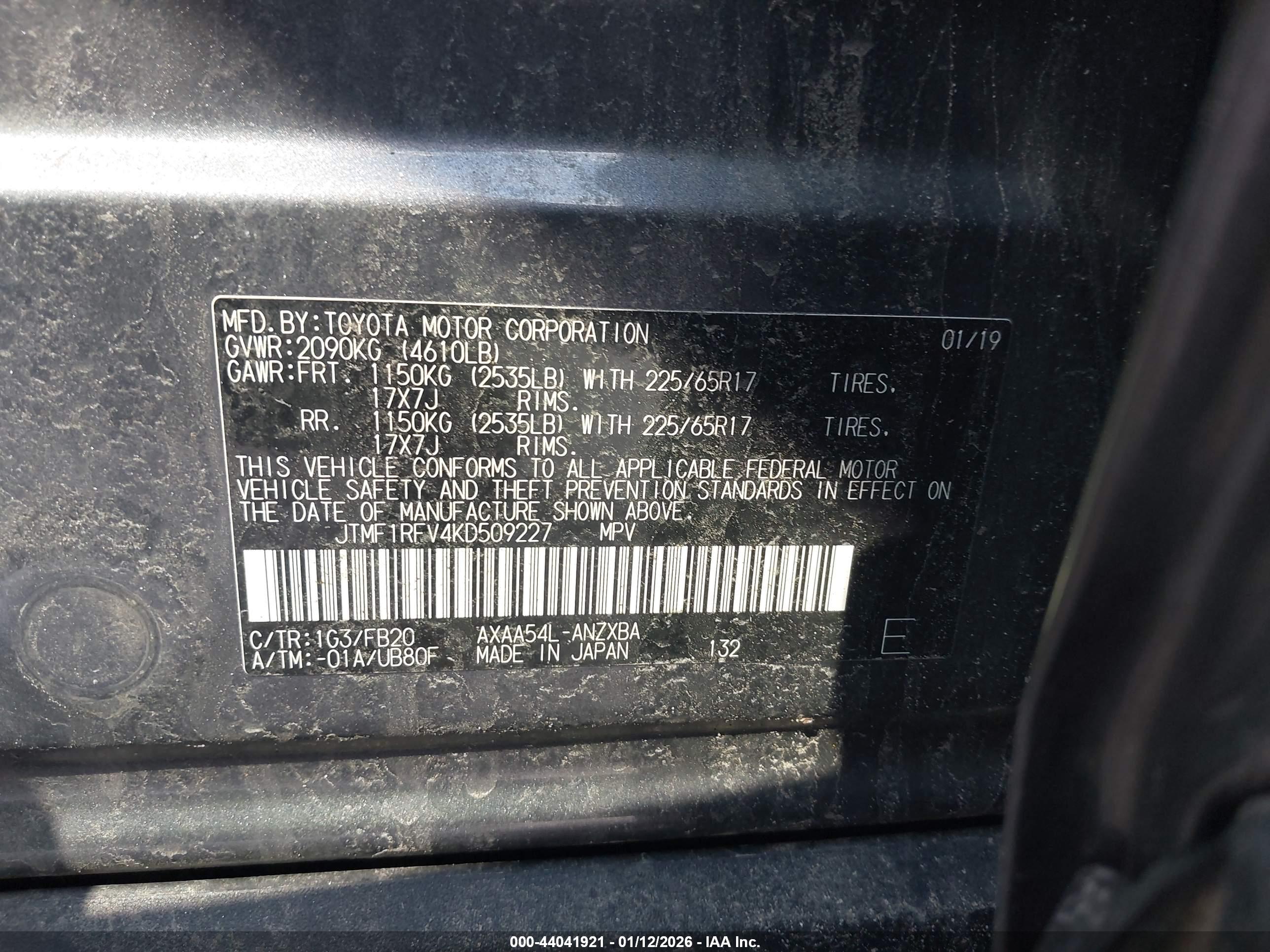 TOYOTA RAV4 image 9