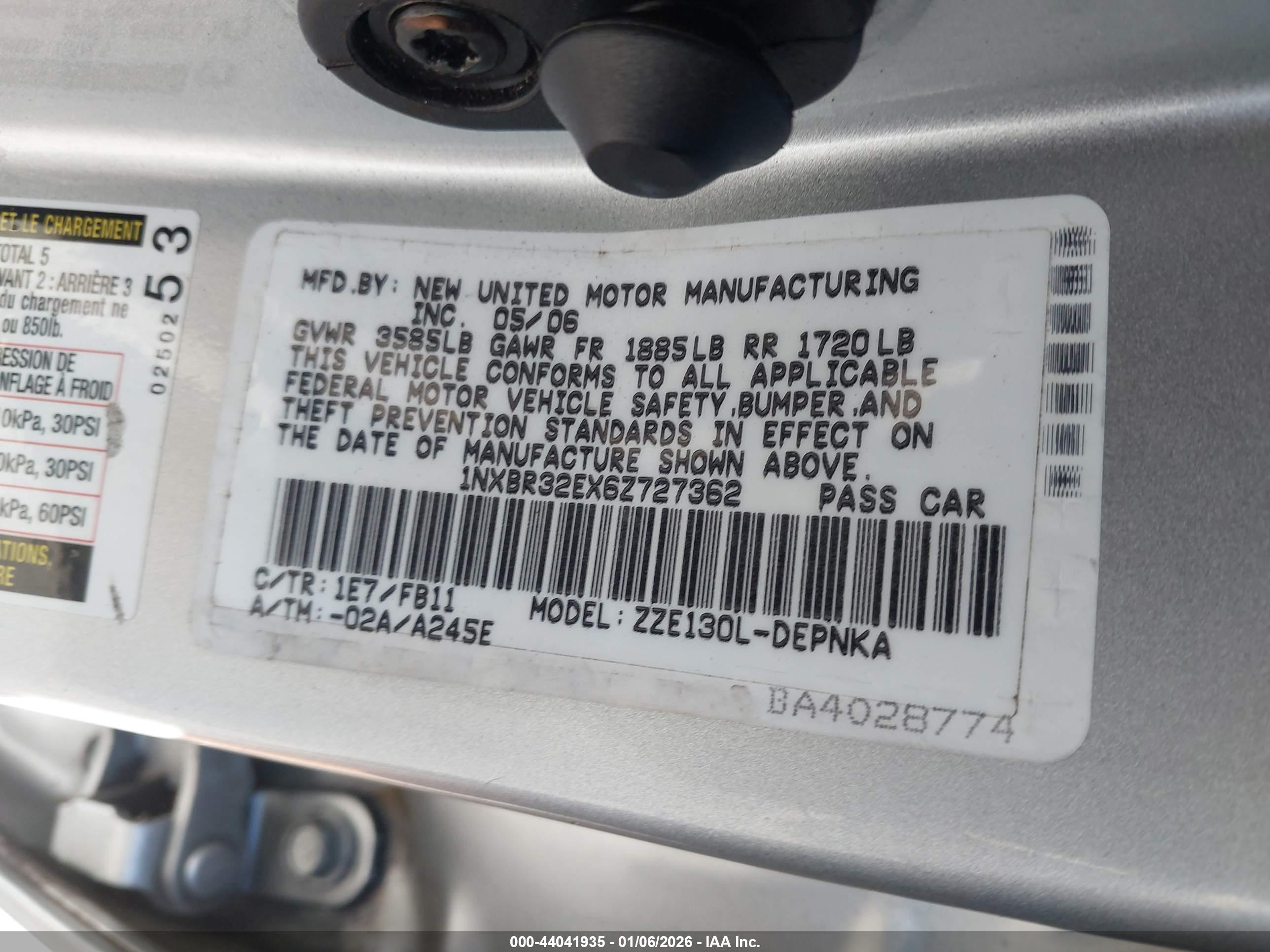 TOYOTA COROLLA image 9