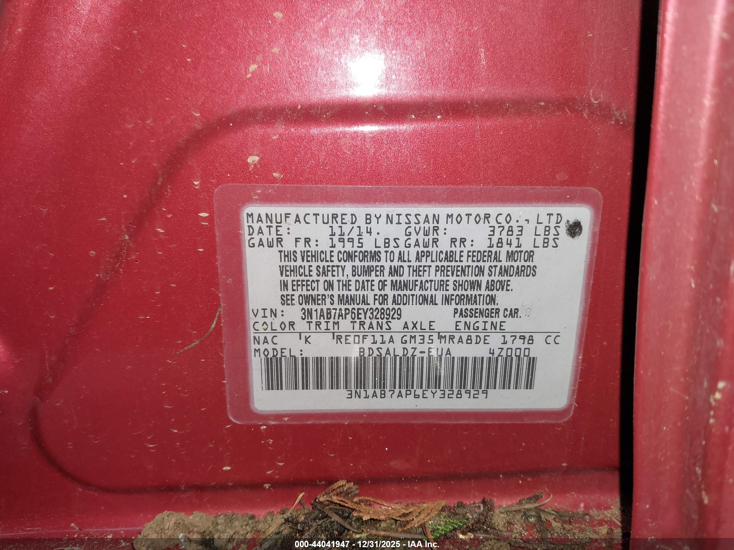 NISSAN SENTRA image 9