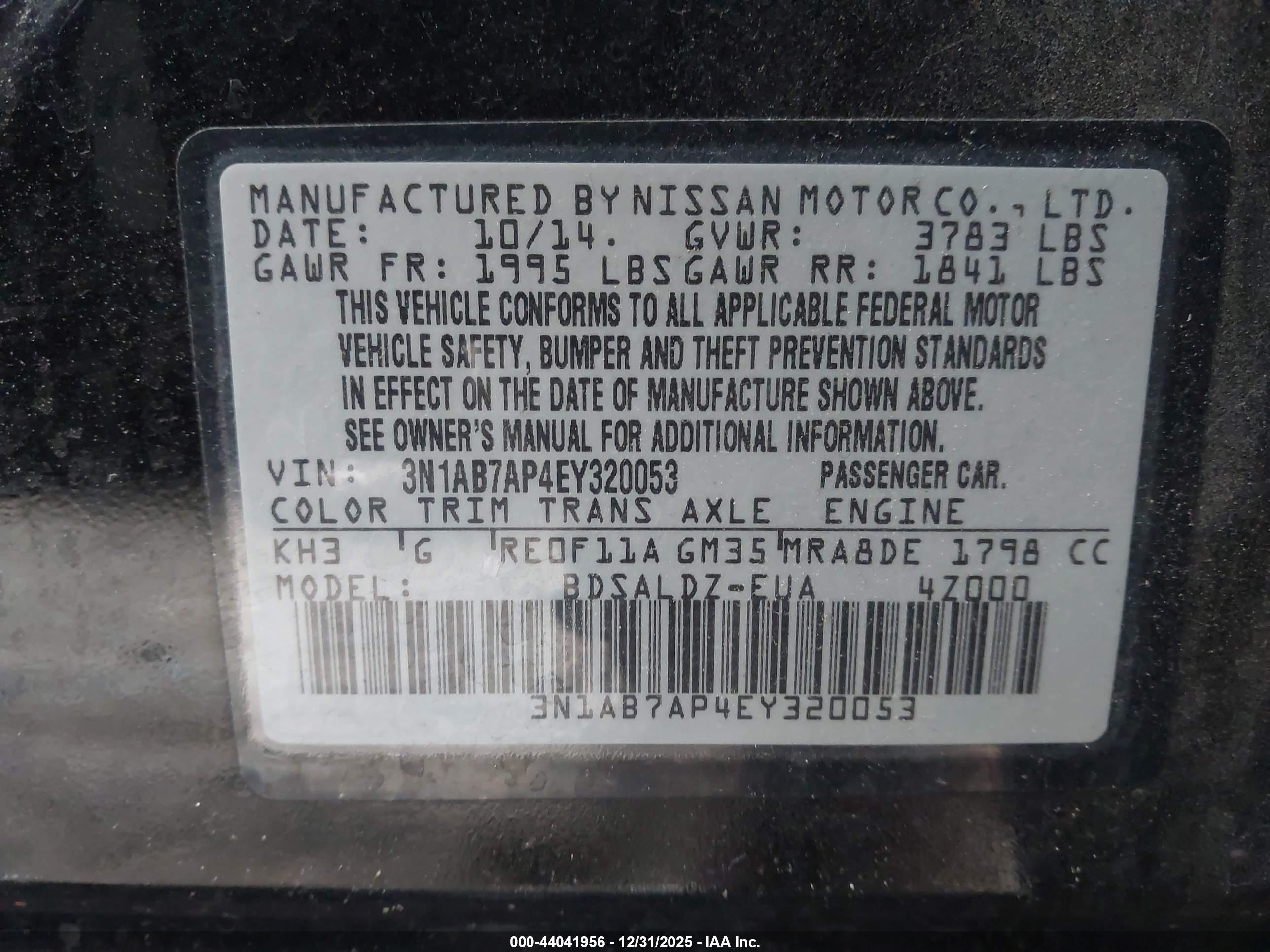 NISSAN SENTRA image 9