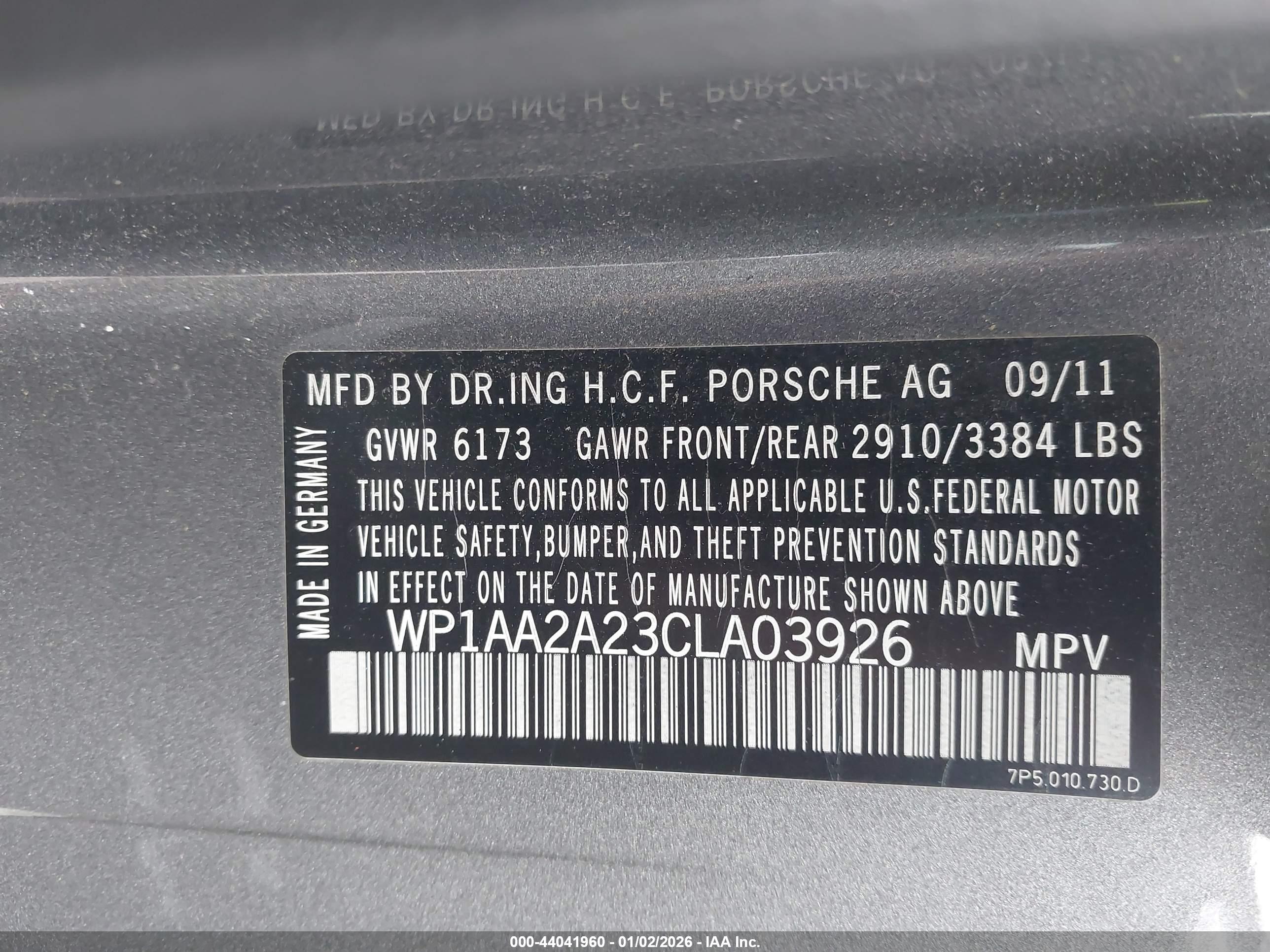 PORSCHE CAYENNE image 9