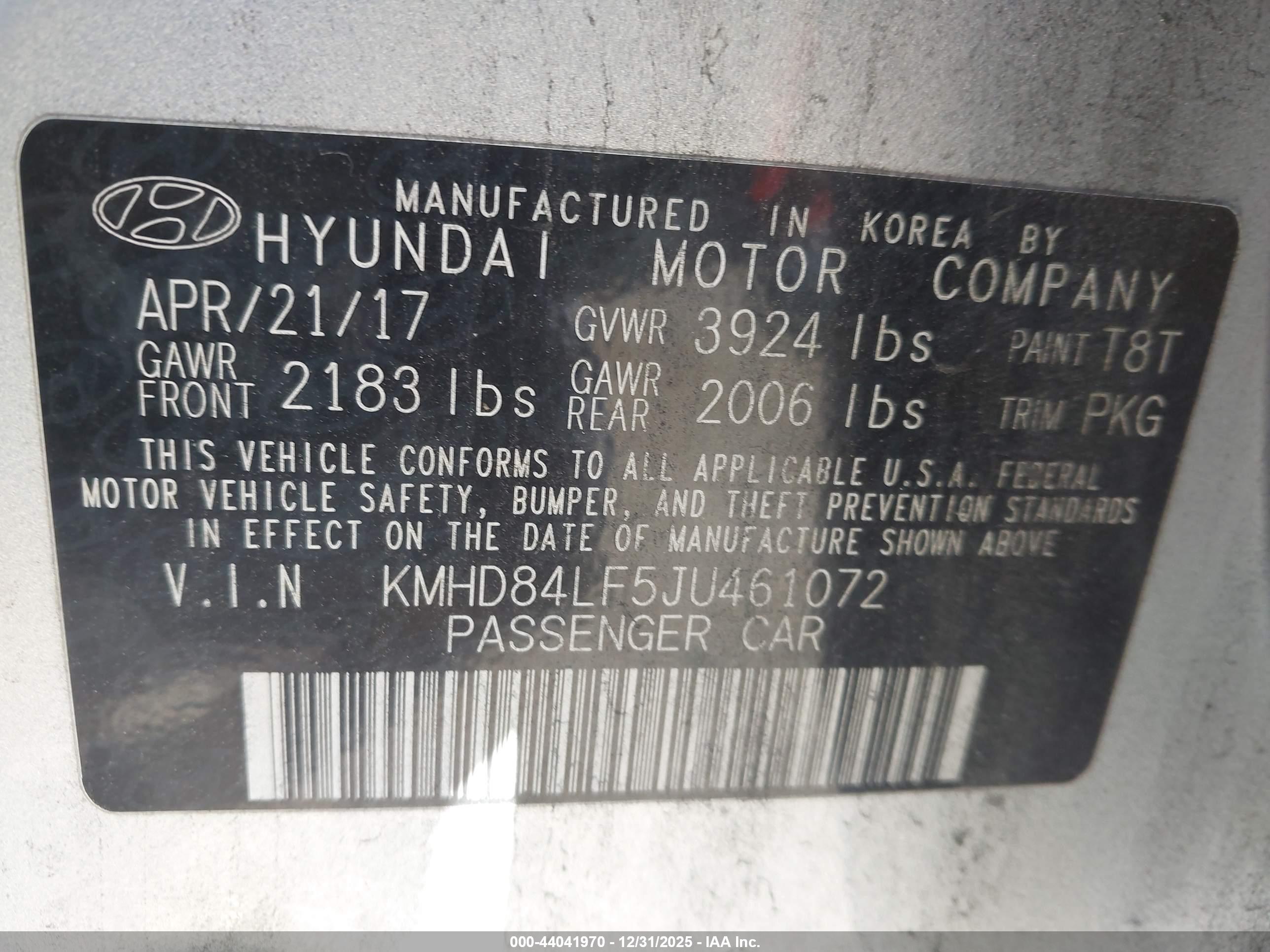 HYUNDAI ELANTRA image 9