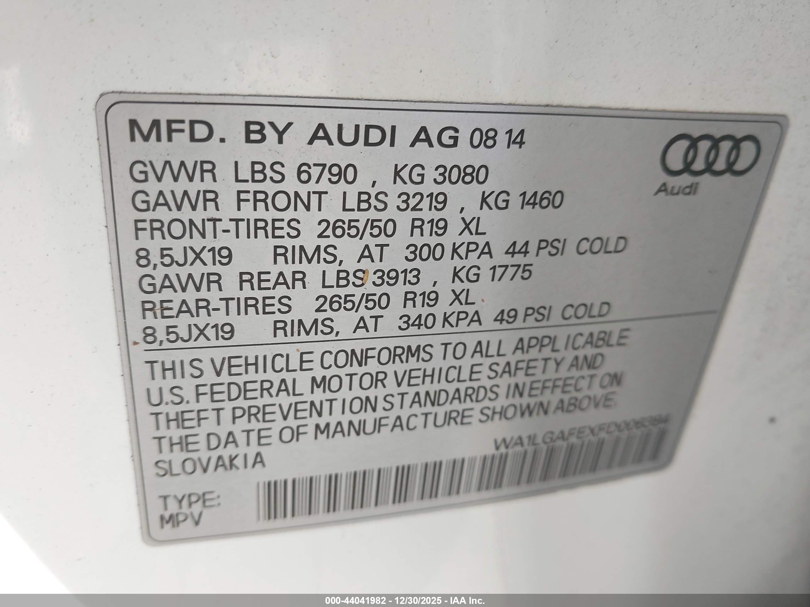 AUDI Q7 image 9