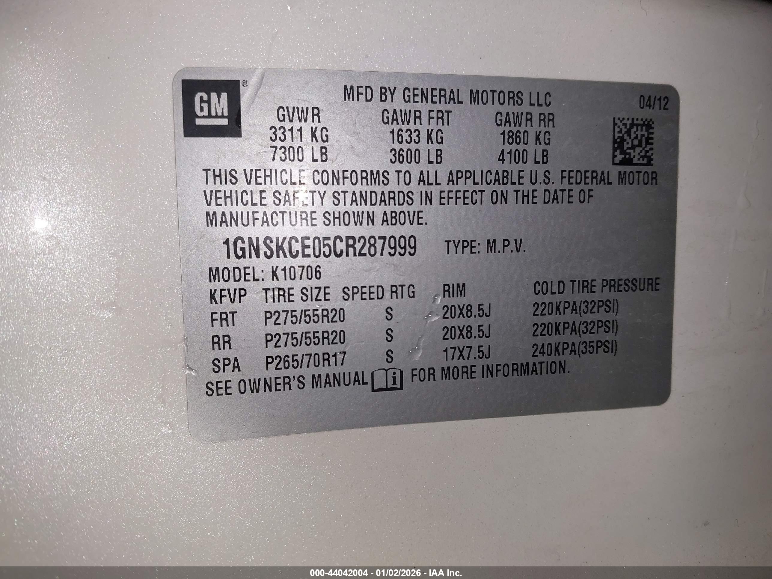 CHEVROLET TAHOE image 9