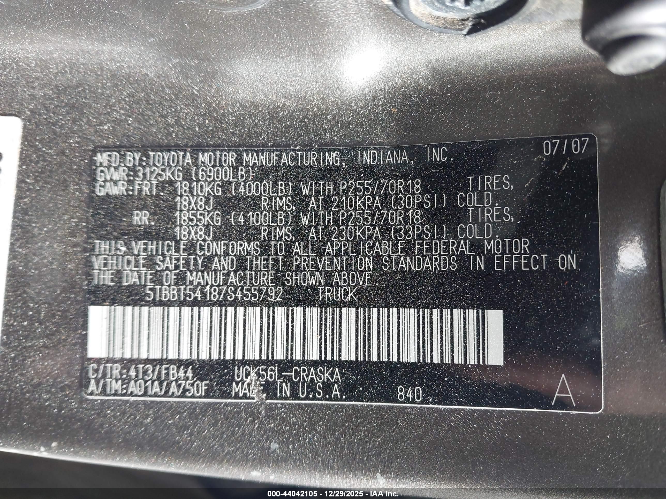 TOYOTA TUNDRA image 9