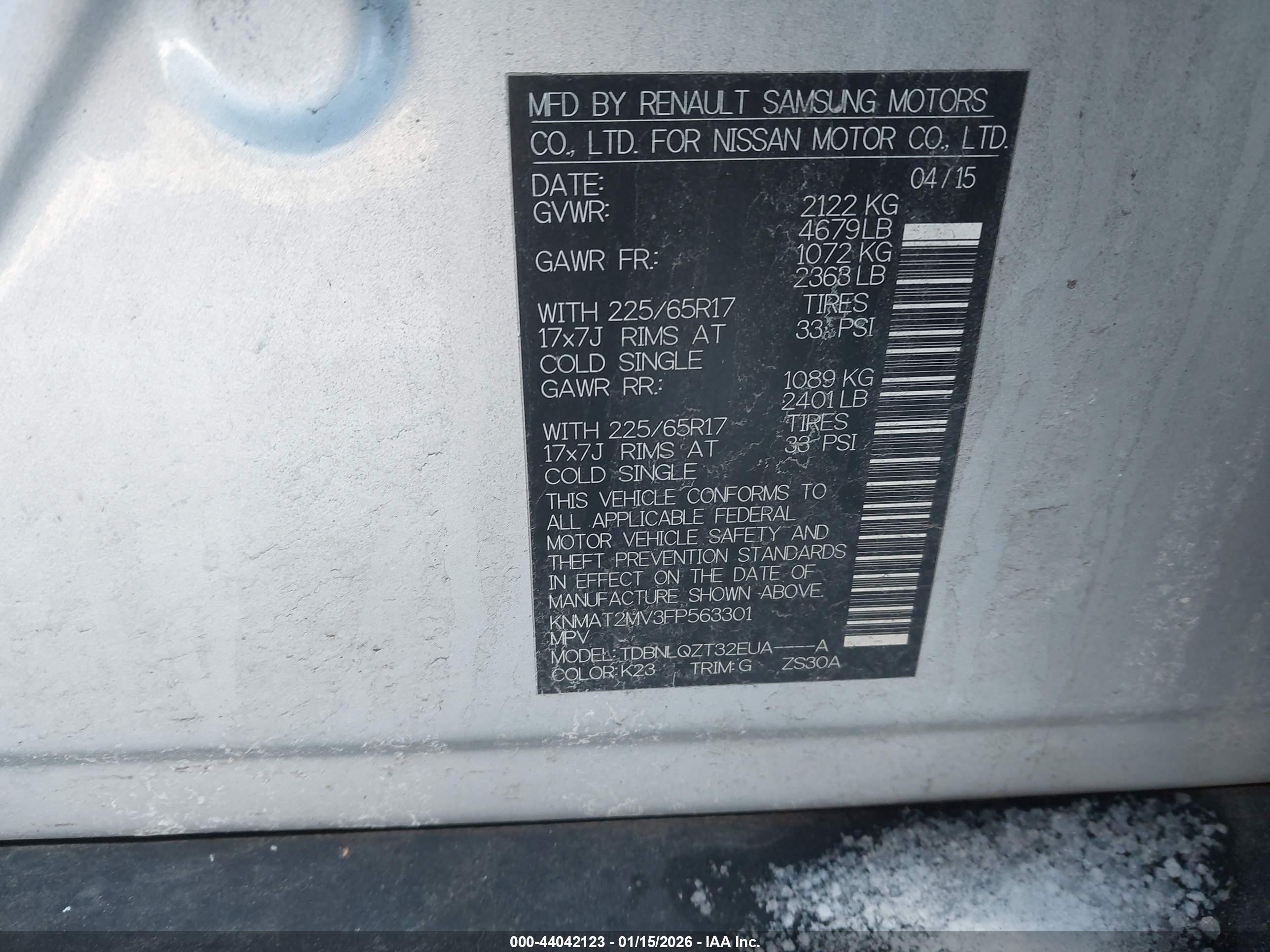 NISSAN ROGUE image 9