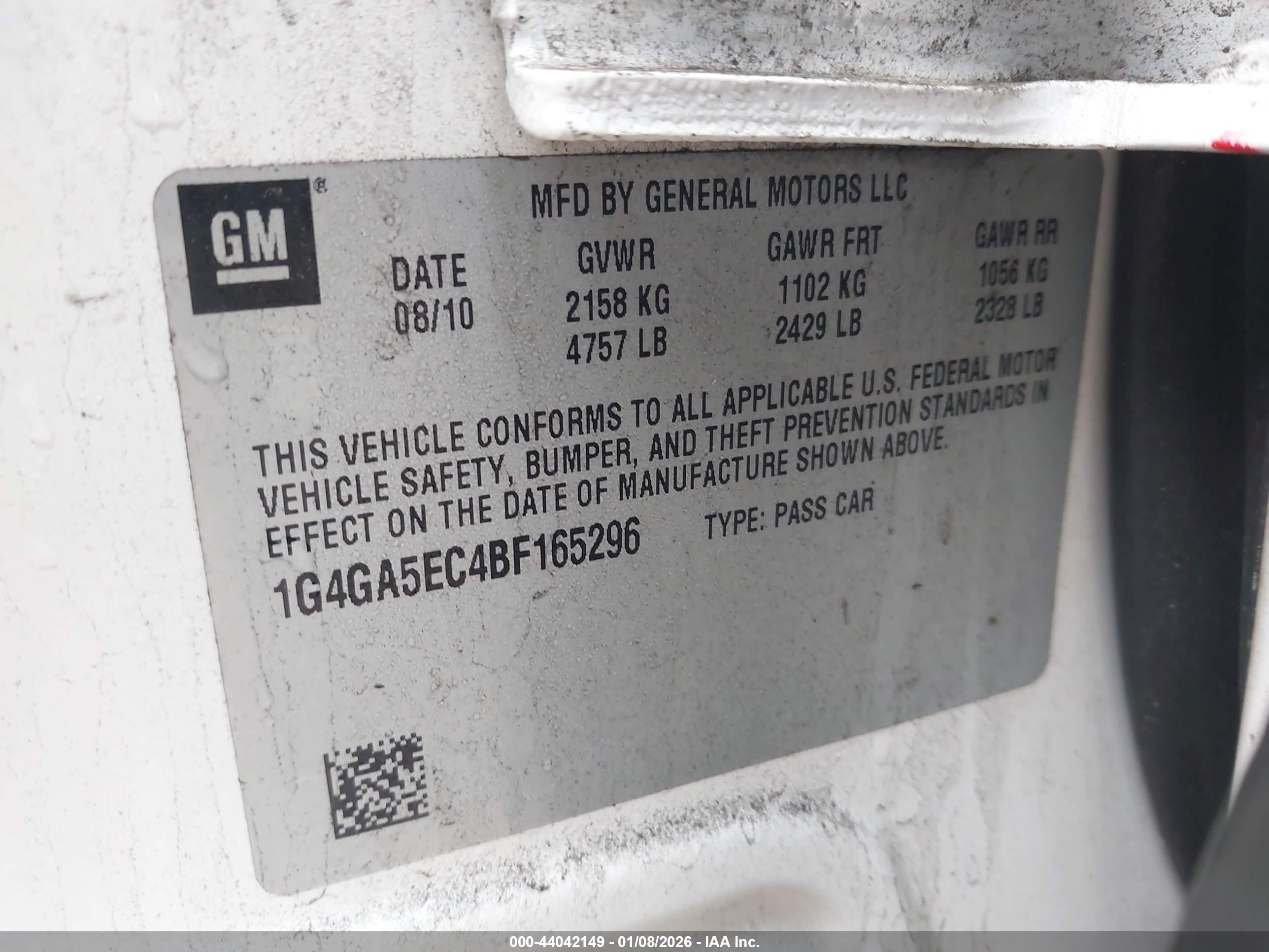 BUICK LACROSSE image 9