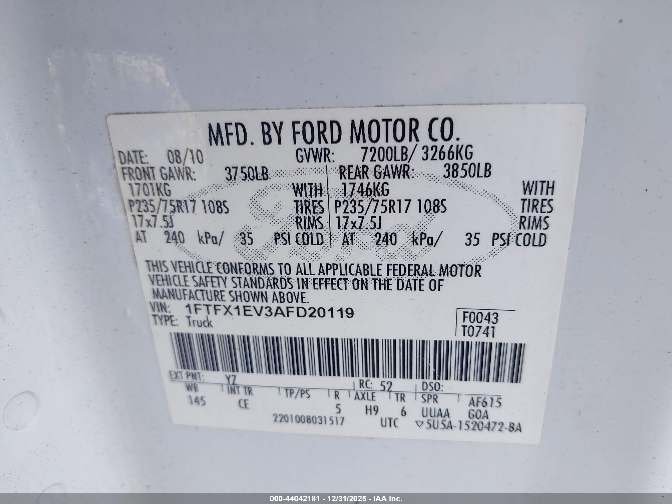 FORD F-150 image 9