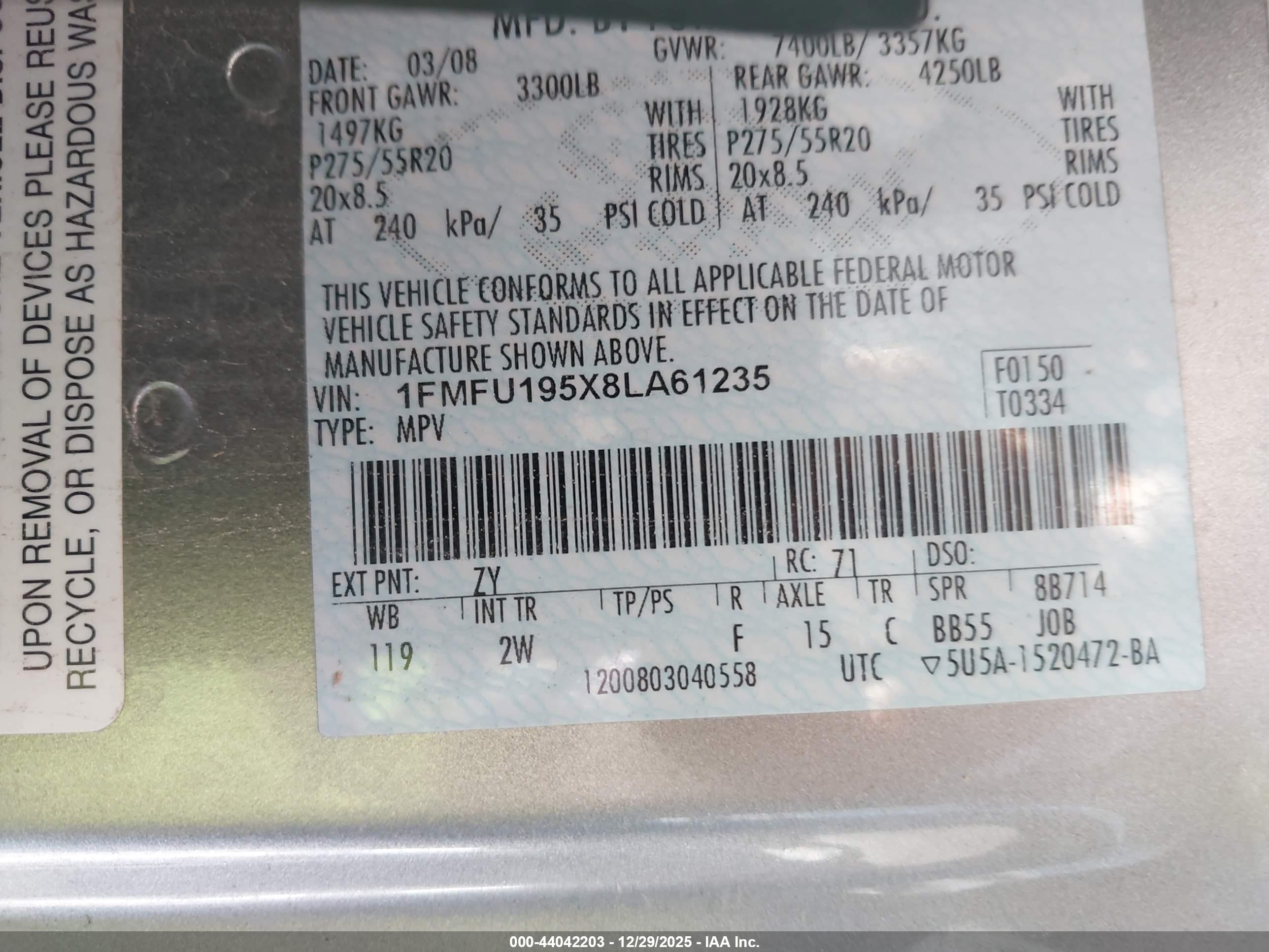 FORD EXPEDITION image 9
