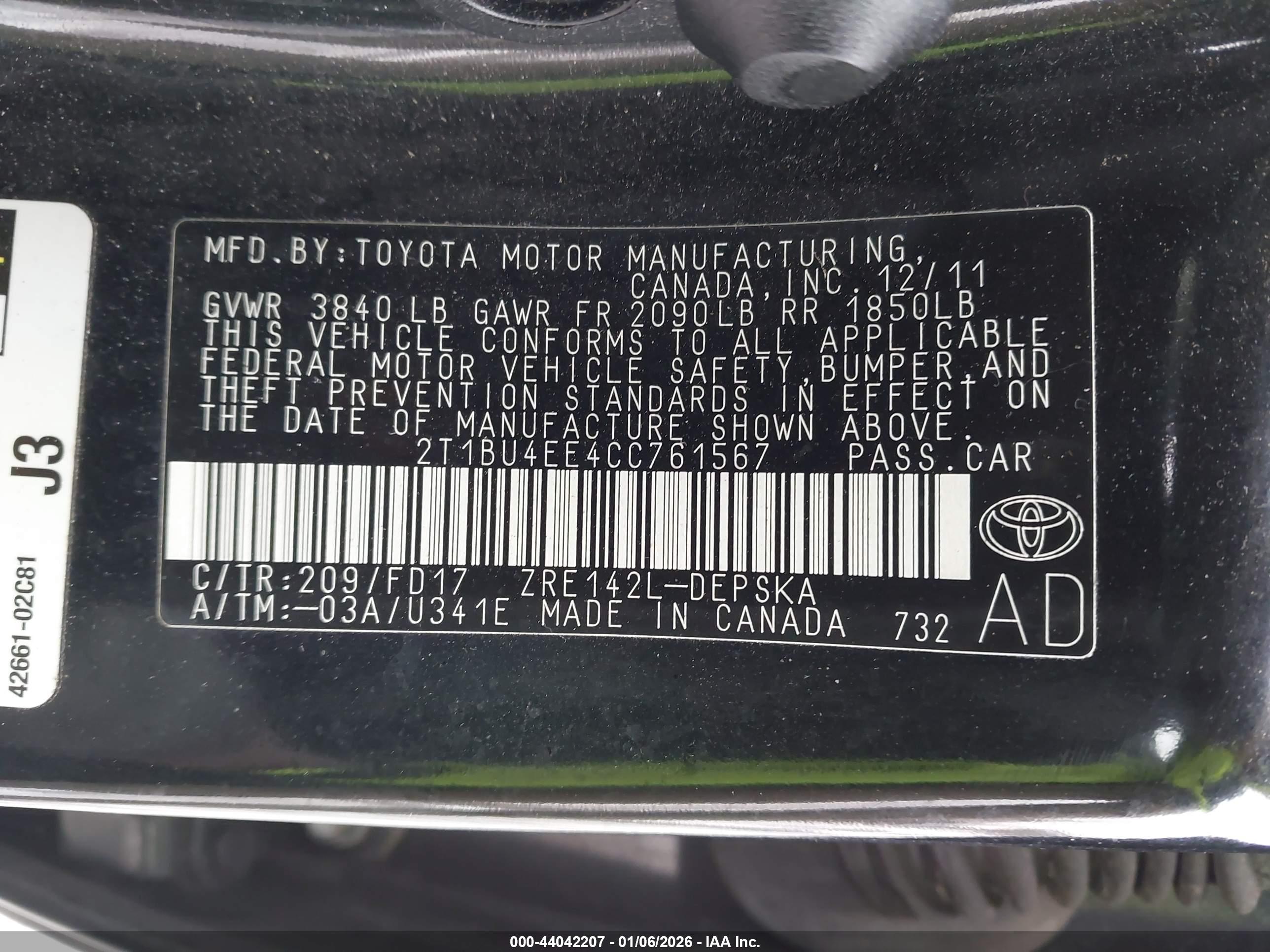 TOYOTA COROLLA image 9