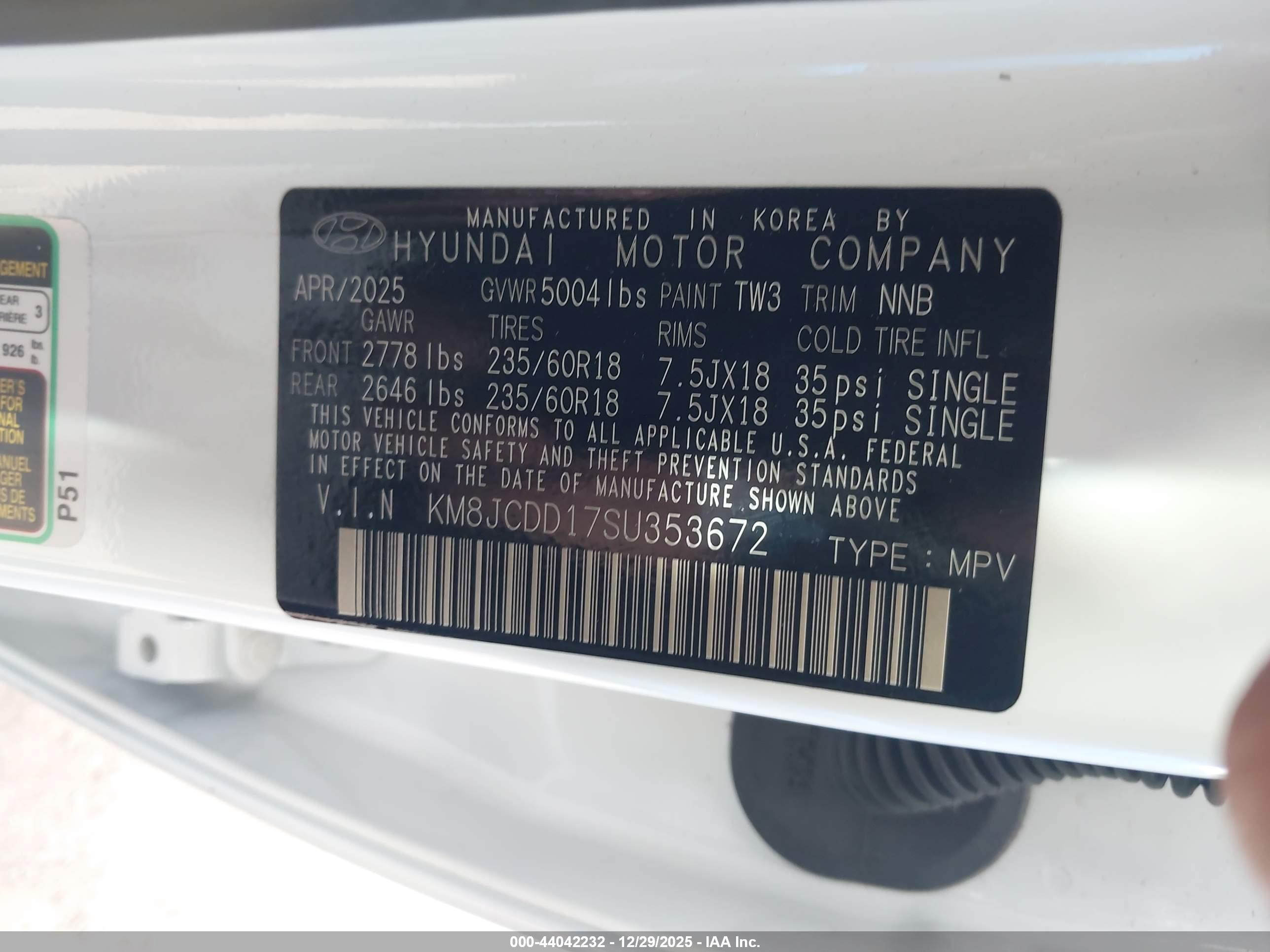HYUNDAI TUCSON image 9