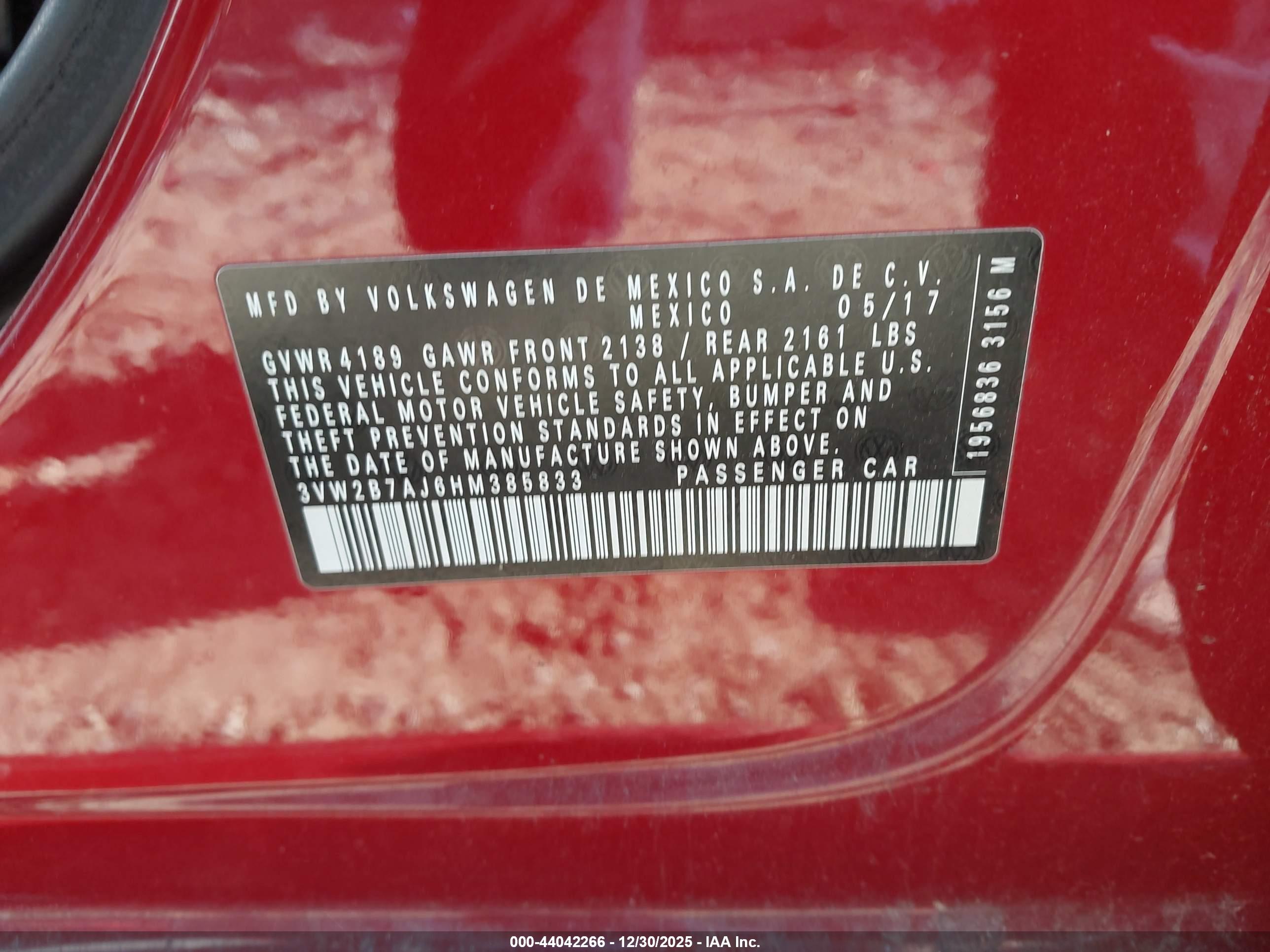 VOLKSWAGEN JETTA image 9
