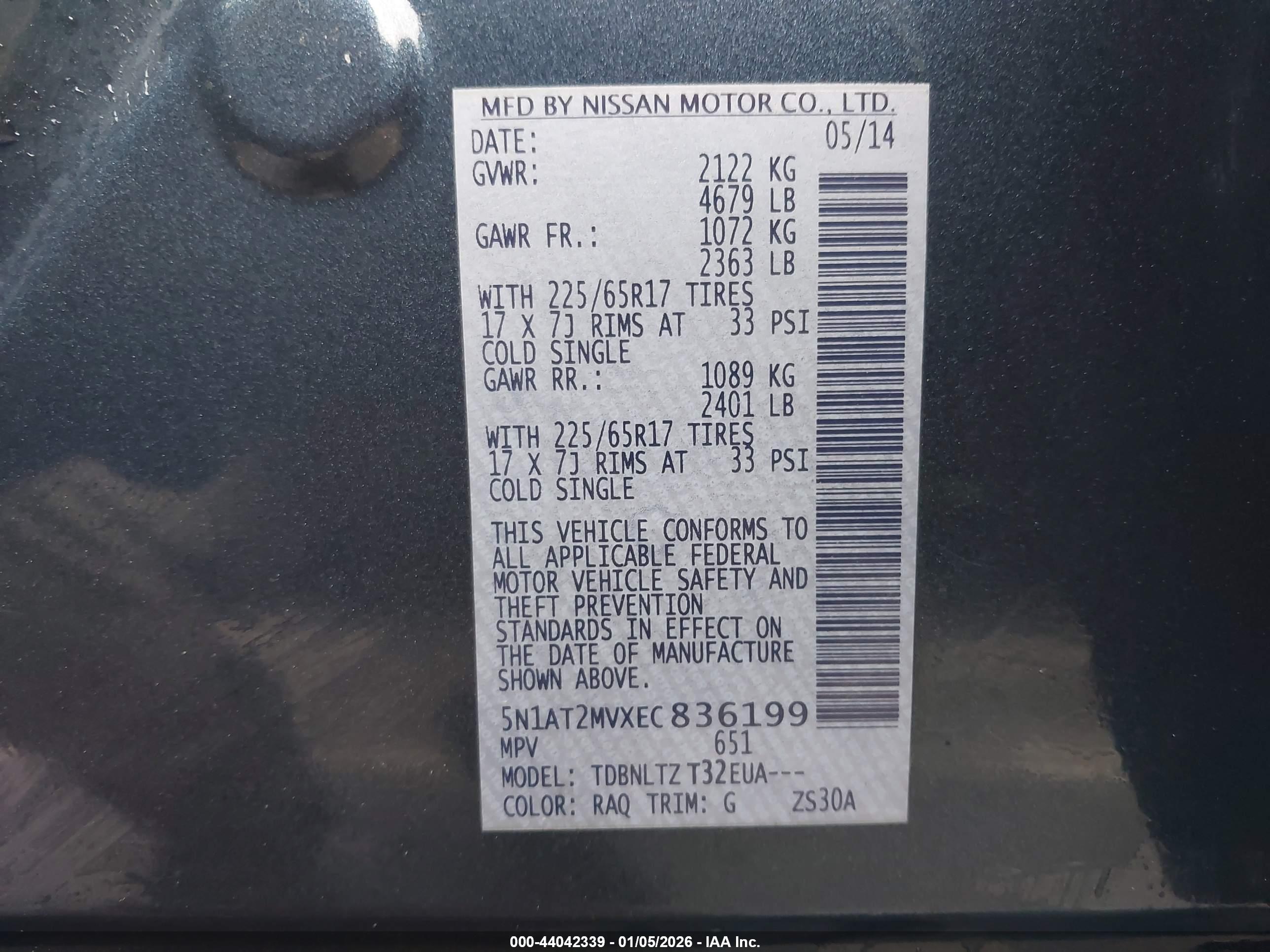 NISSAN ROGUE image 9