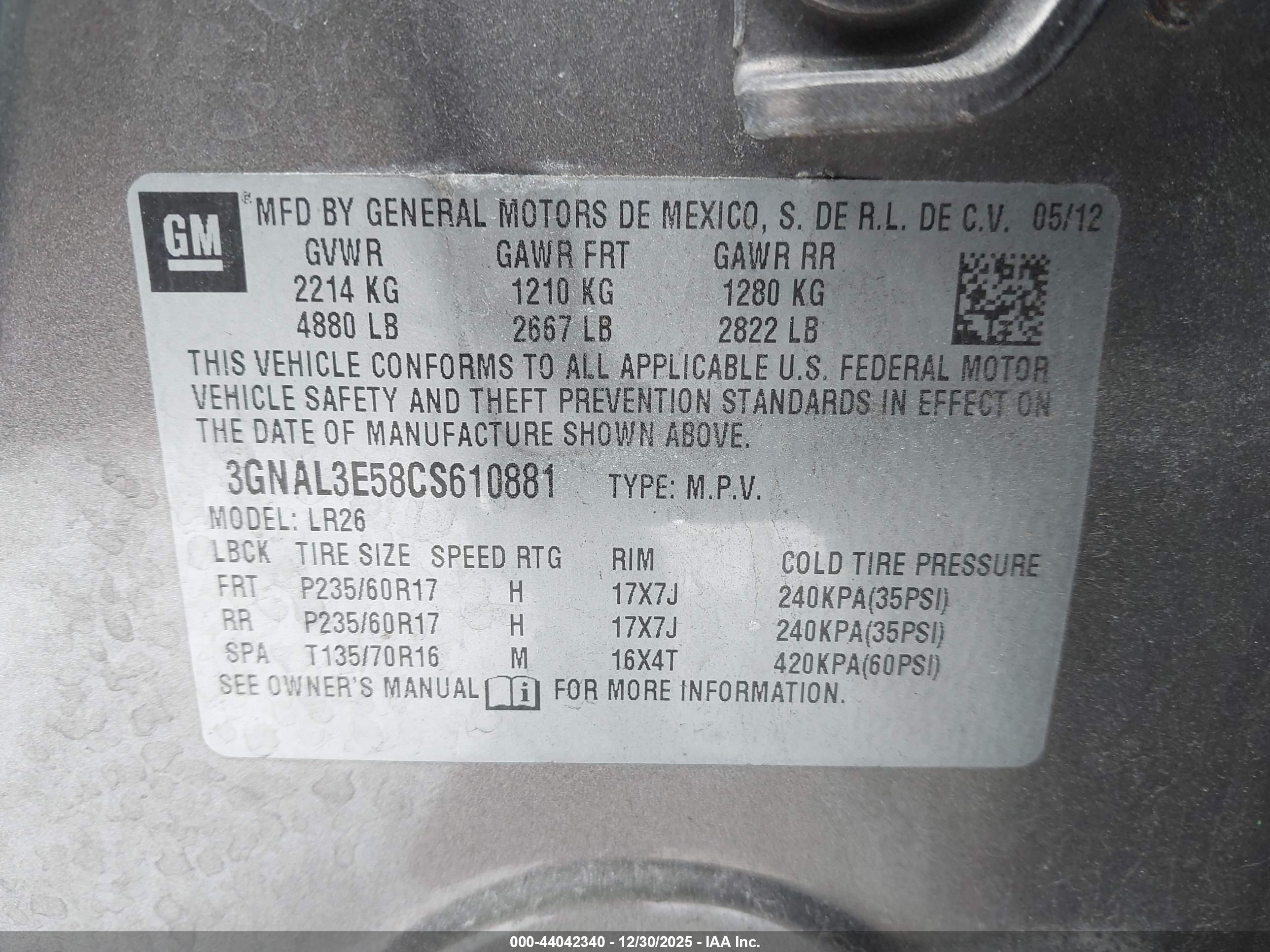 CHEVROLET CAPTIVA image 9