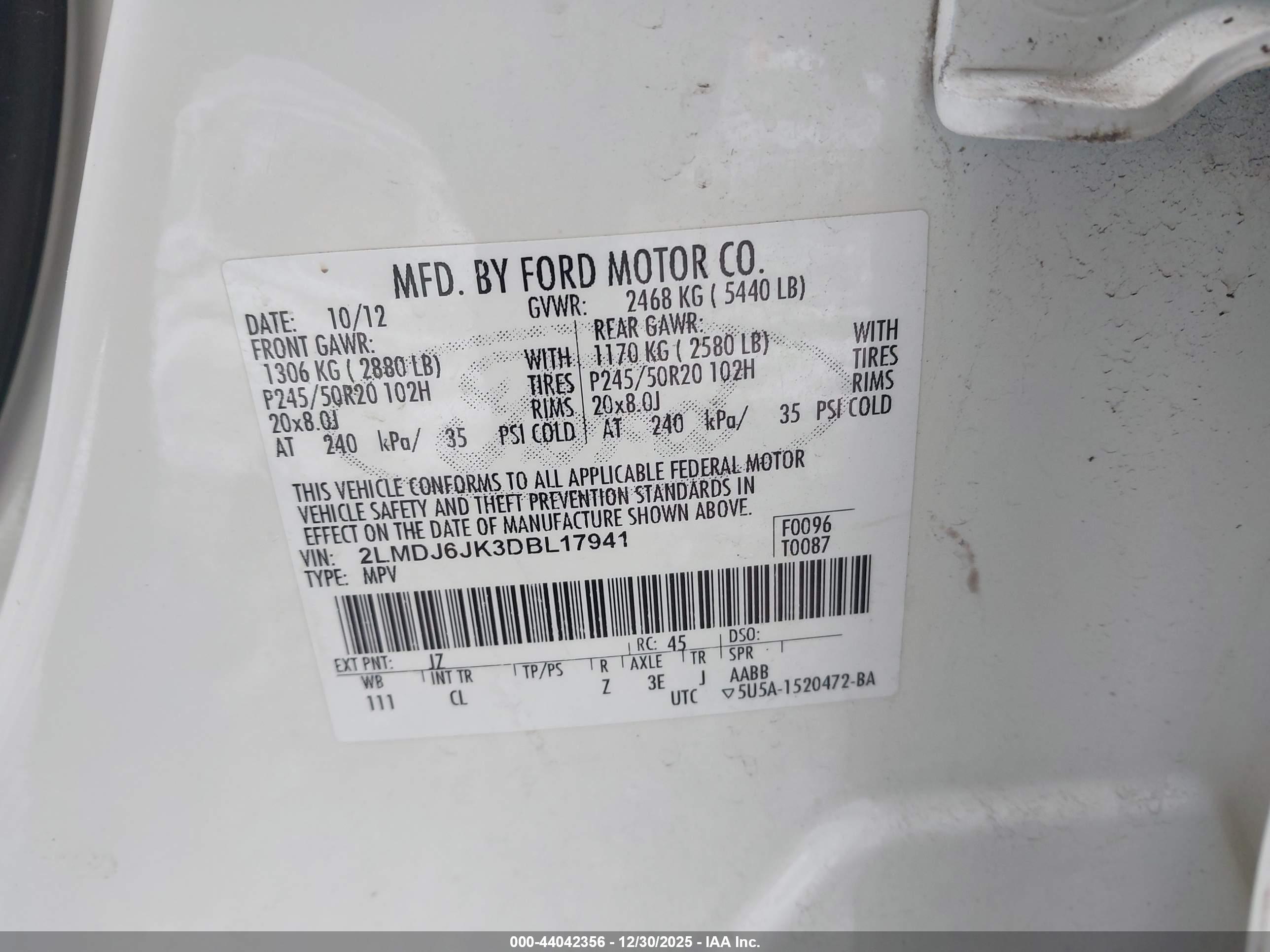 LINCOLN MKX image 9