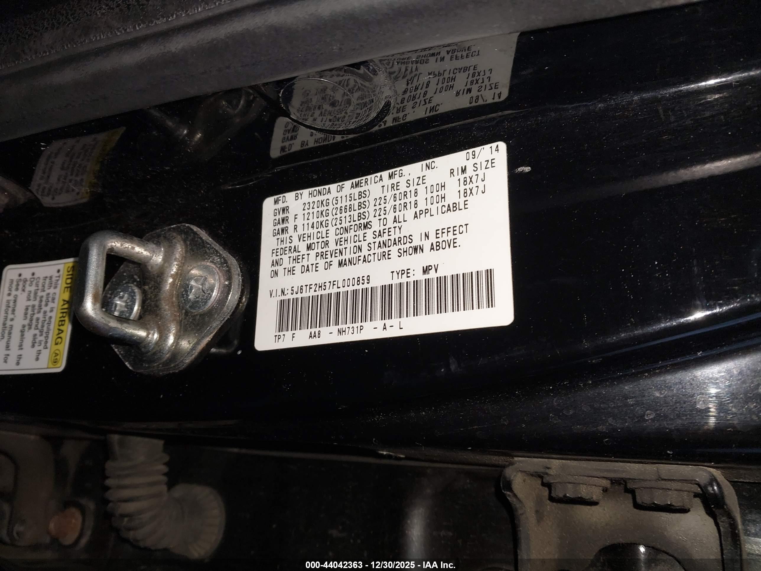 HONDA CROSSTOUR image 9