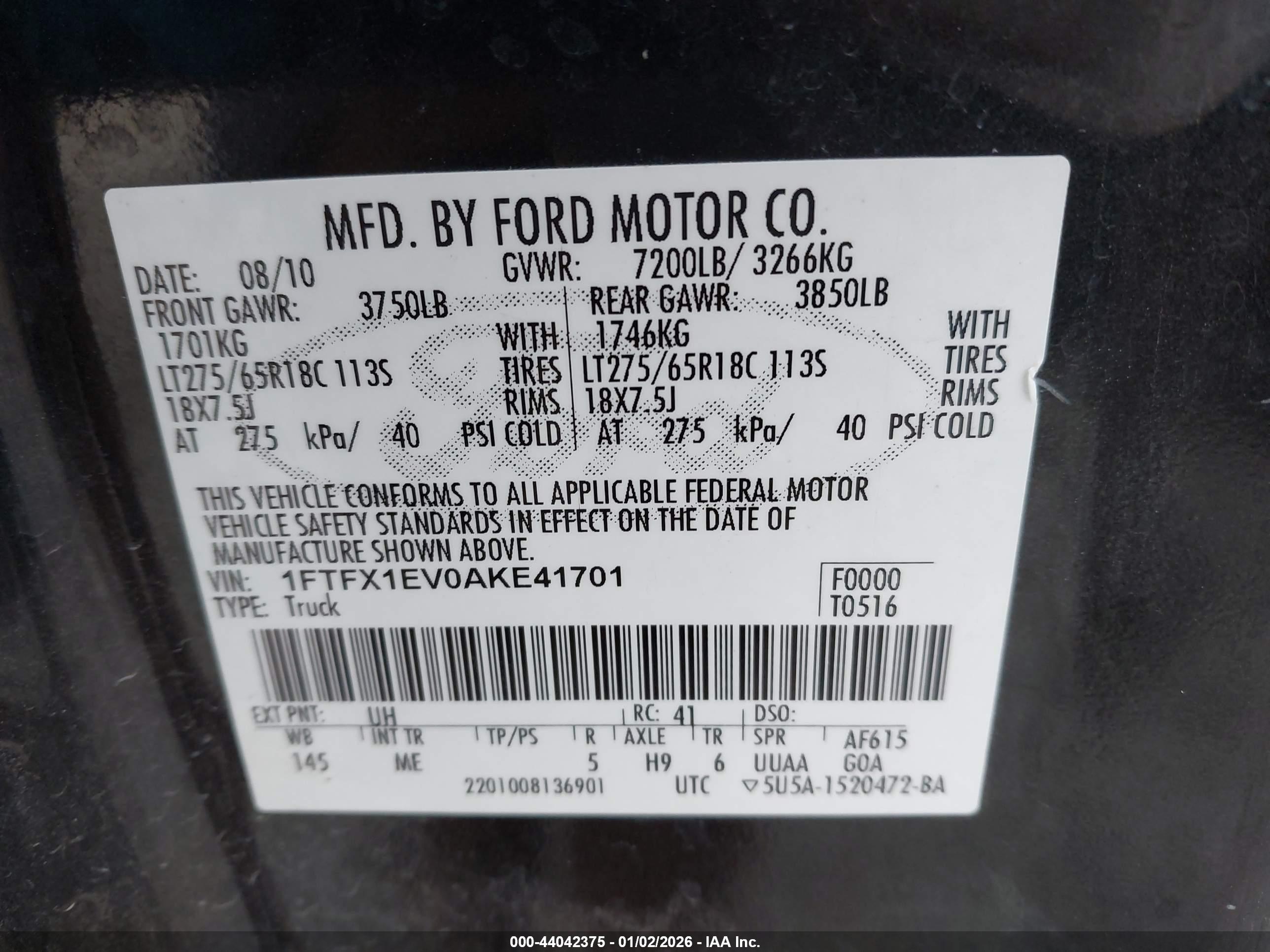 FORD F-150 image 9