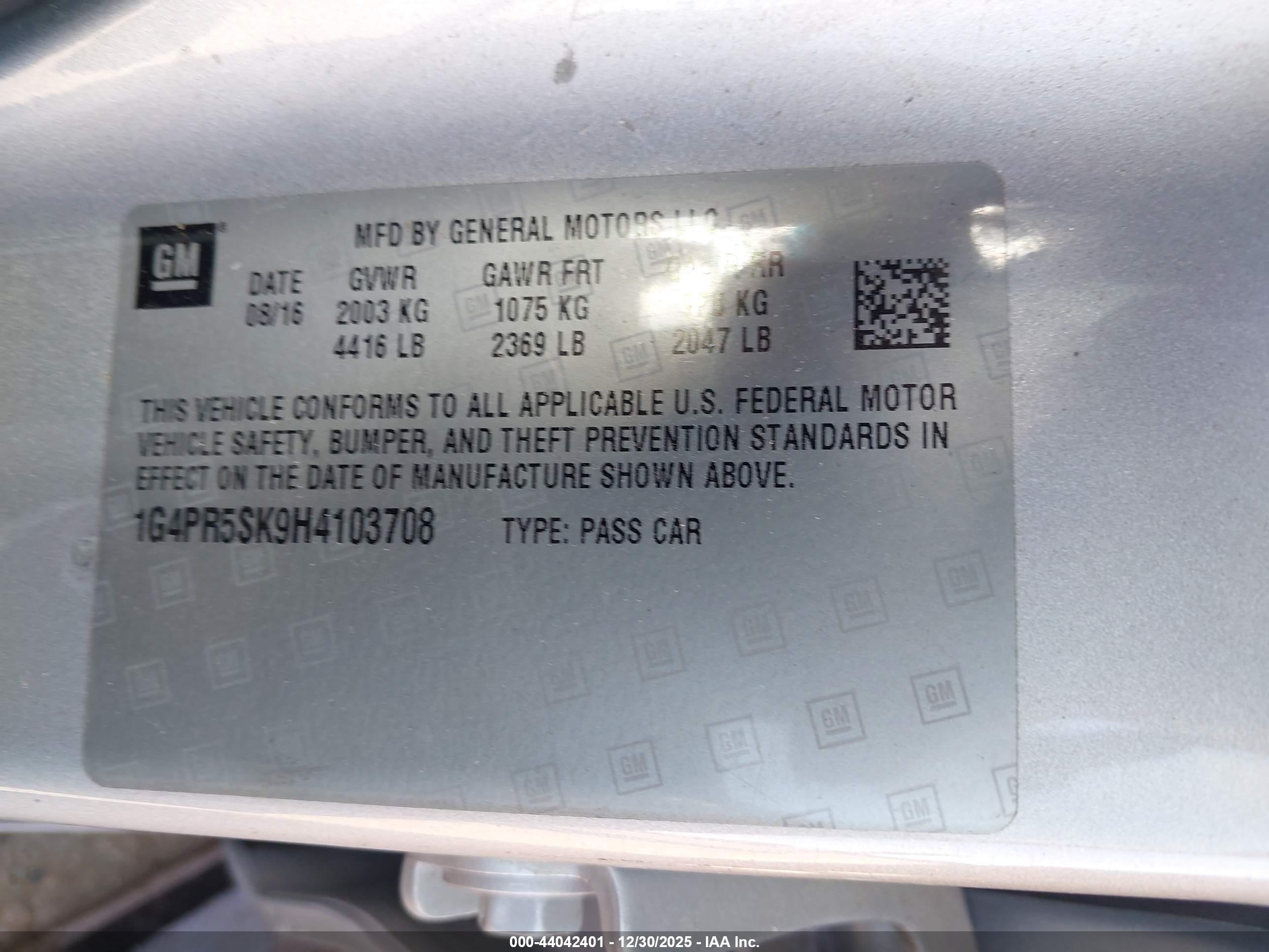 BUICK VERANO image 9