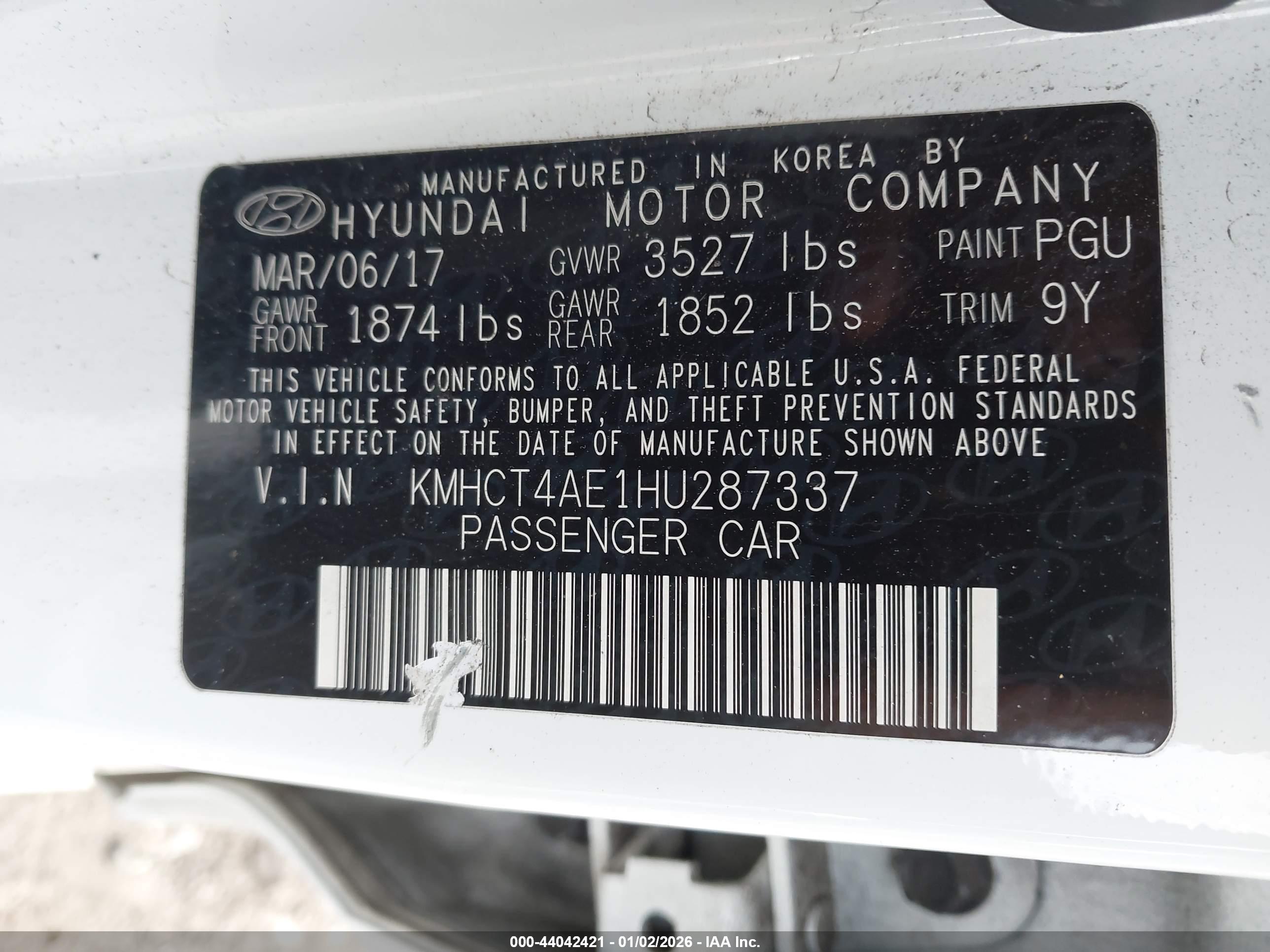HYUNDAI ACCENT image 9