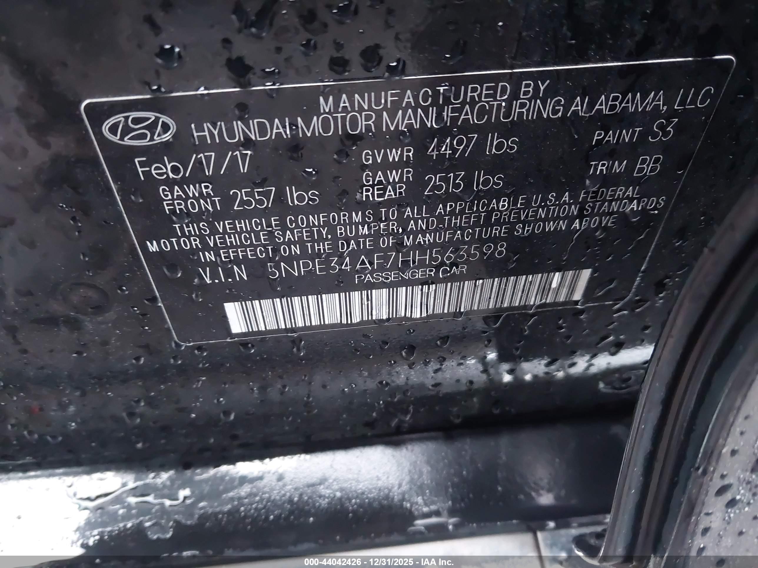 HYUNDAI SONATA image 9