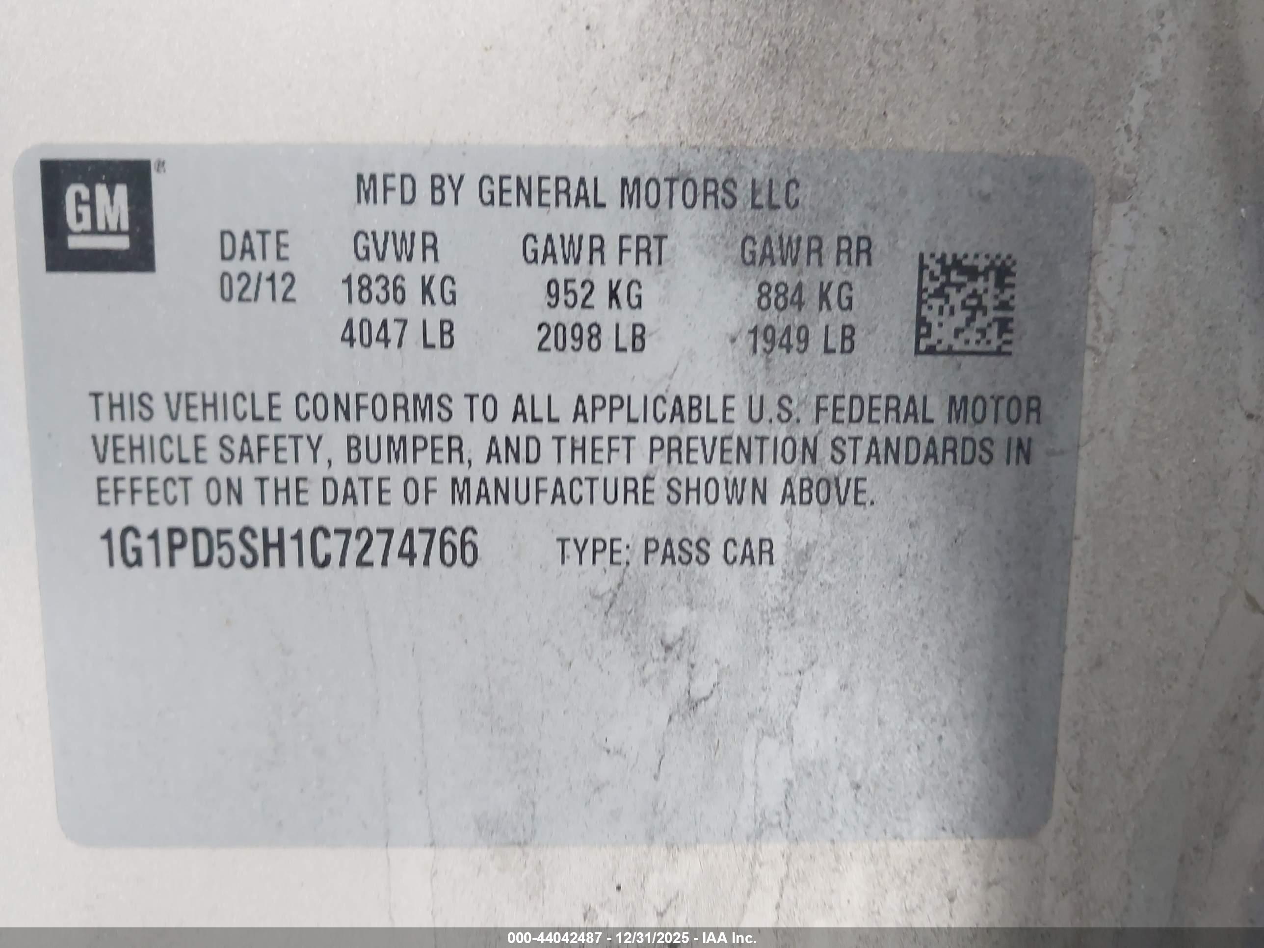 CHEVROLET CRUZE image 9