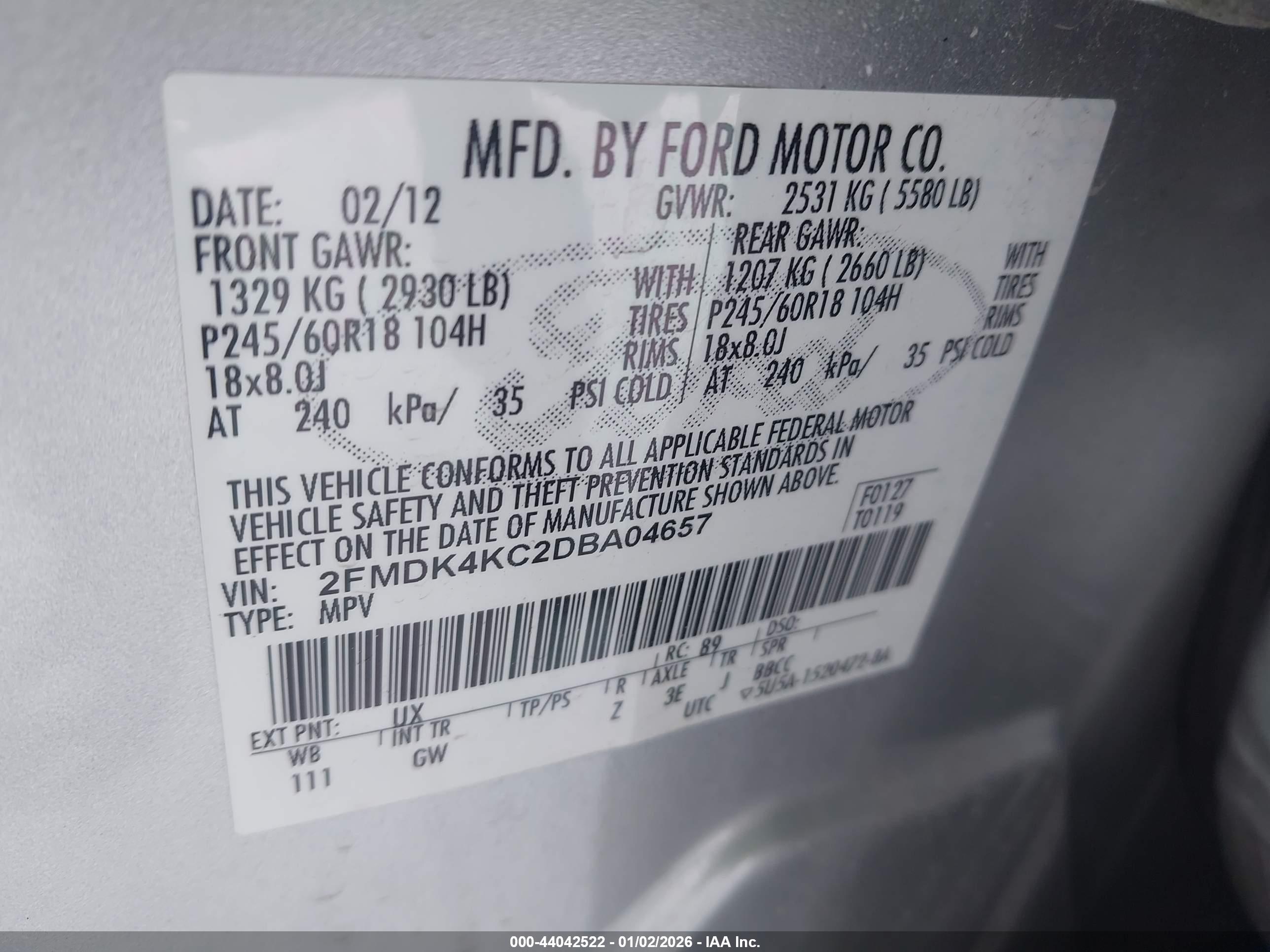 FORD EDGE image 9